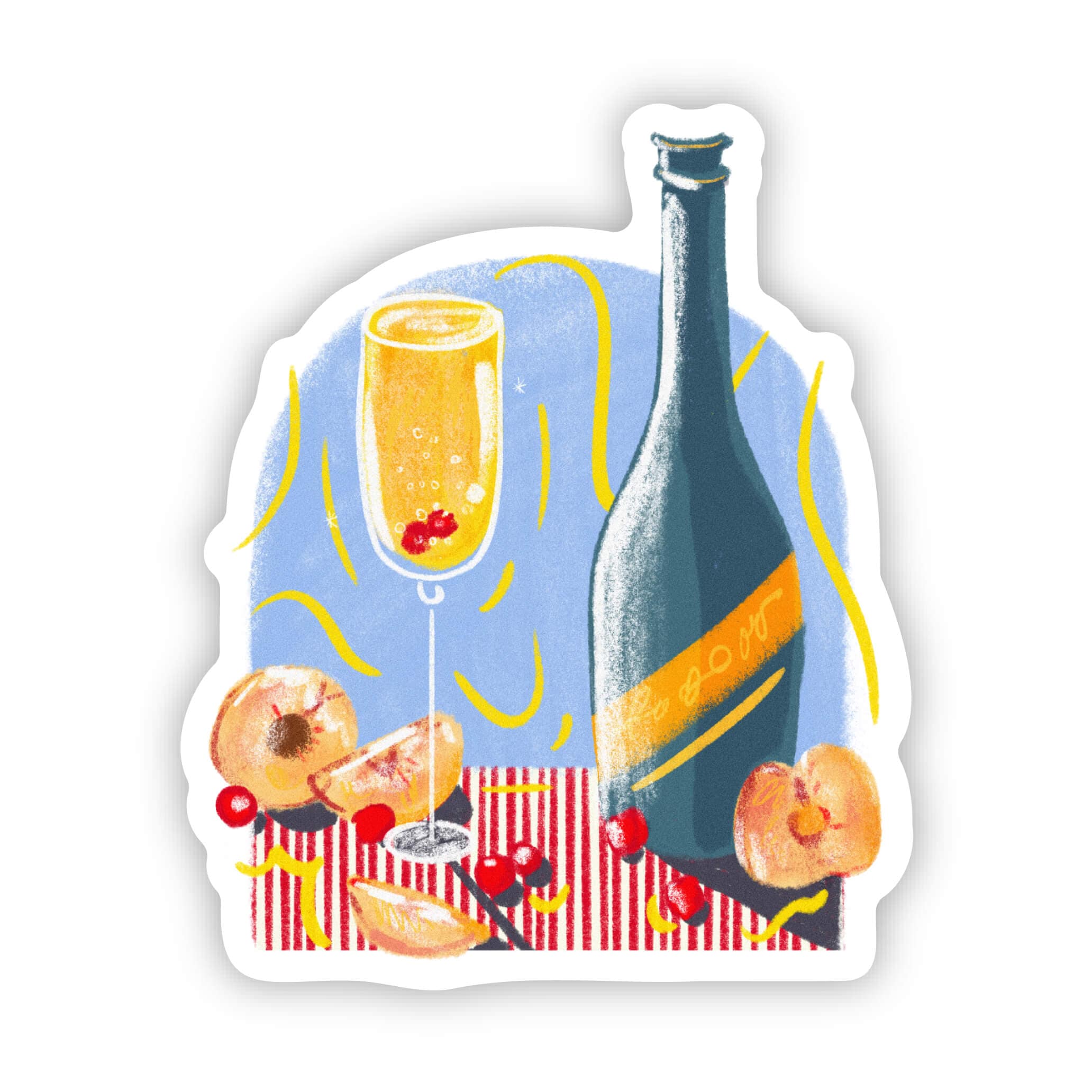  Bellini Cocktail Sticker、mySite、ghnorth