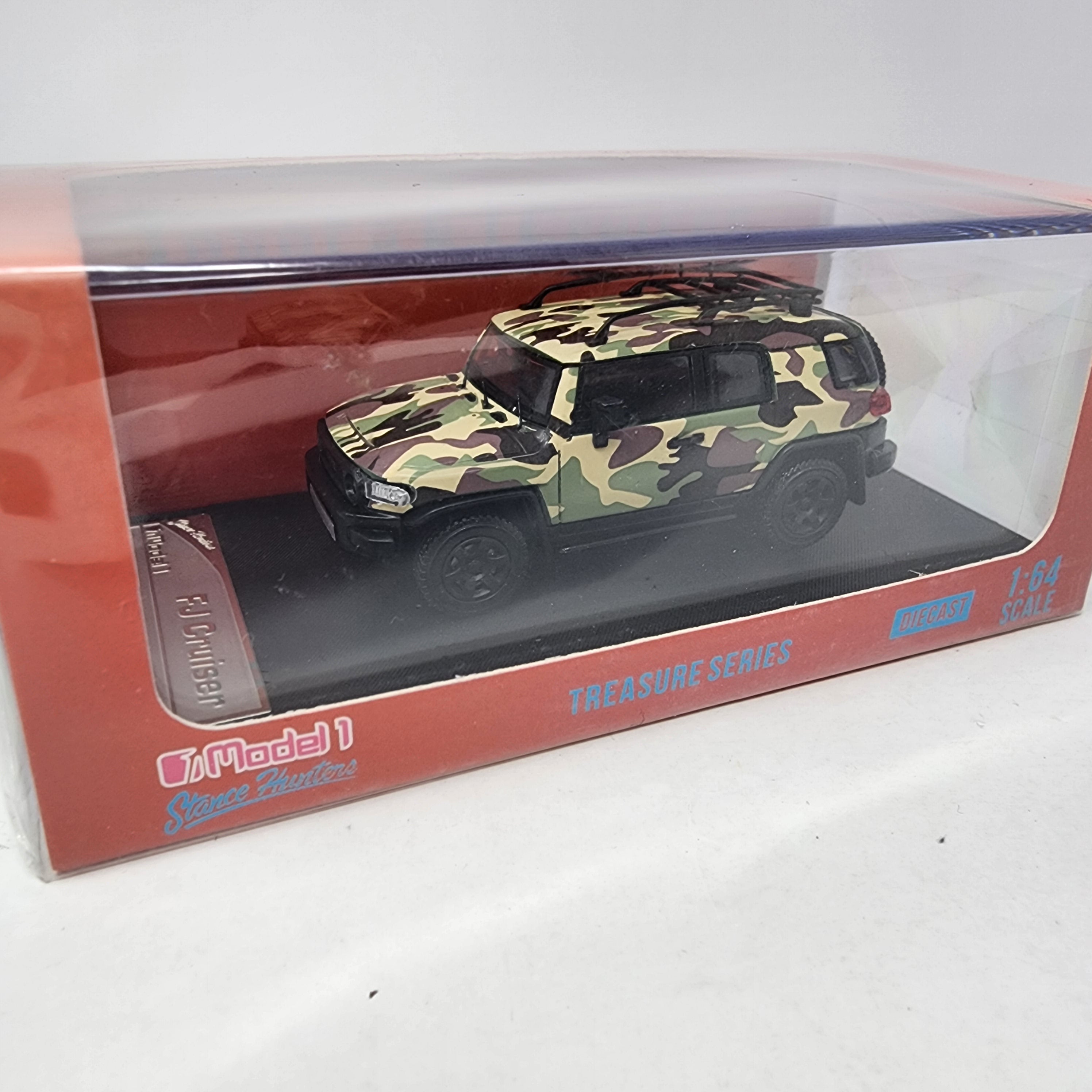 Toyota FJ Cruiser Camouflage Green * Model 1 1:64 Scale、mySite、hgirdovlk