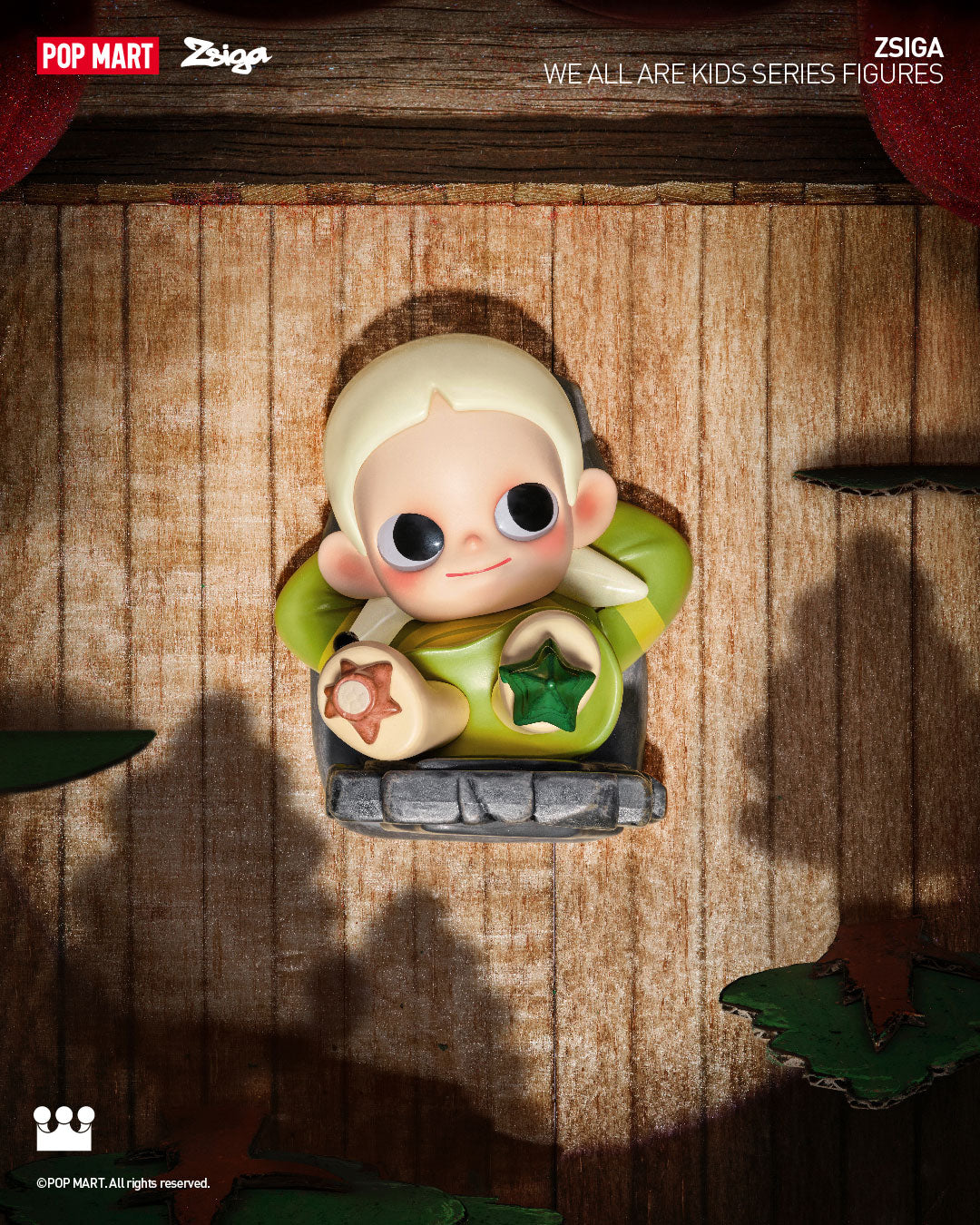  POP MART Zsiga We All Are Kids Series Figures、mySite、greenlandpopulation