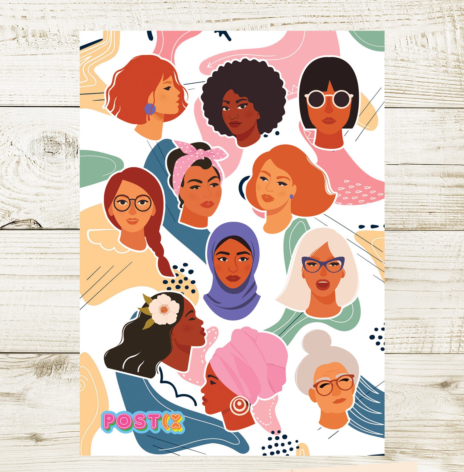  Women of the World Sticker Sheet、mySite、ghnorth