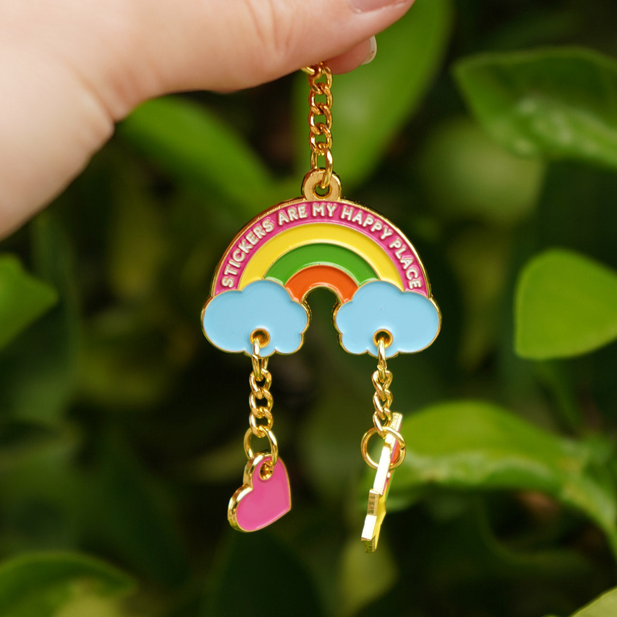  Stickers Are My Happy Place Charm、mySite、ghnorth