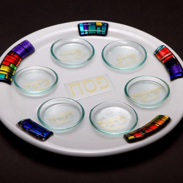 White Glass Seder Plate、mySite、topwebapps
