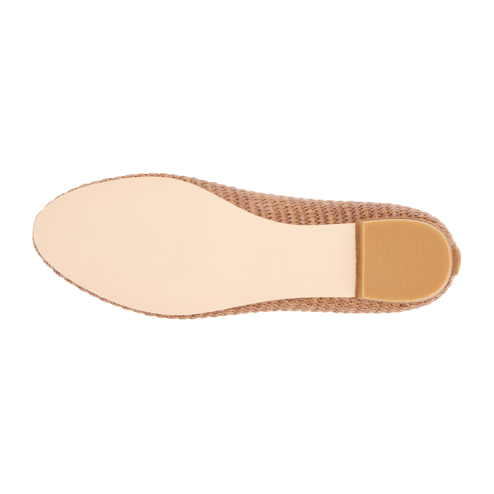 Donna Raffia Ballet Flats、mySite、gtrtttuynbv