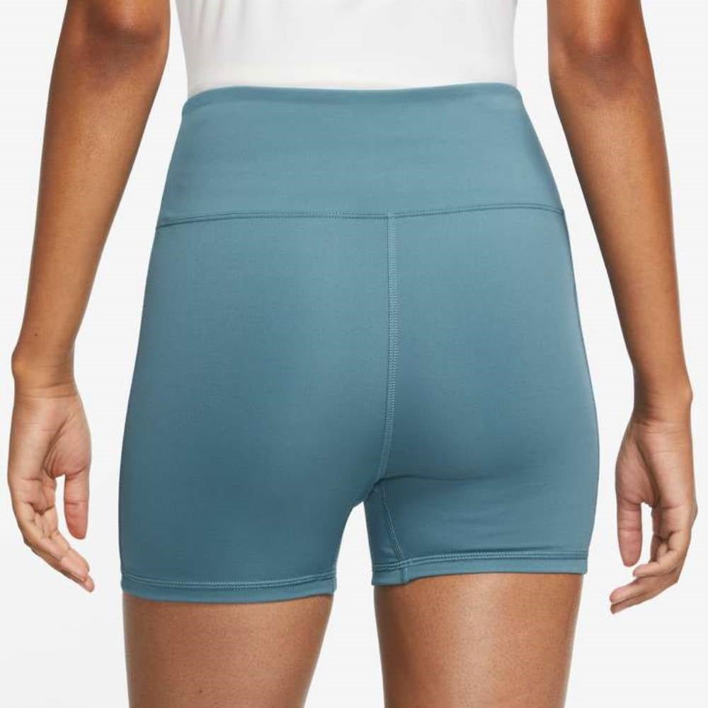Nike Women's Dri-FIT Advantage High Rise Short 4-inch (Blue)