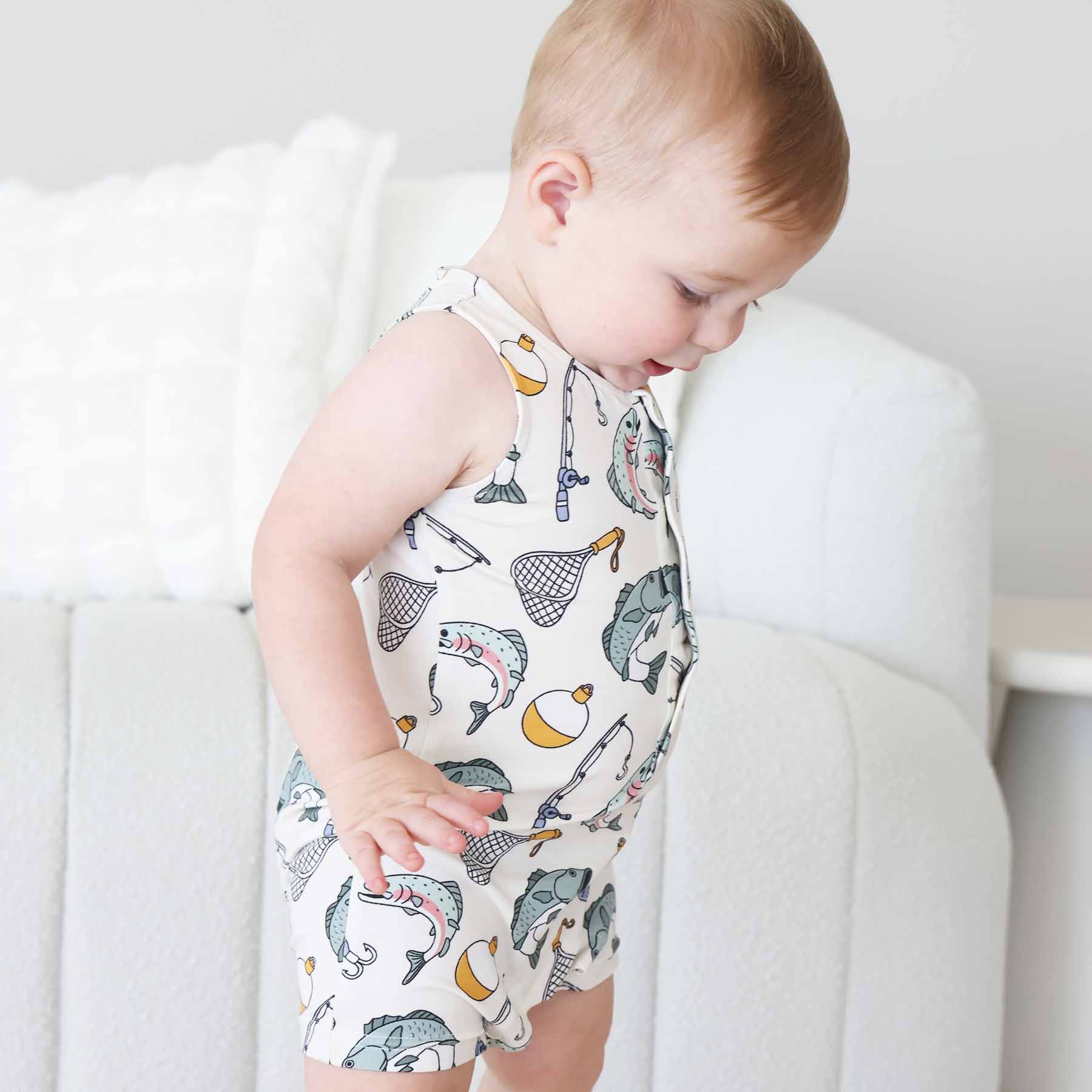  Sleeveless Snap Romper | Catch of the Day、mySite、layawaytickets