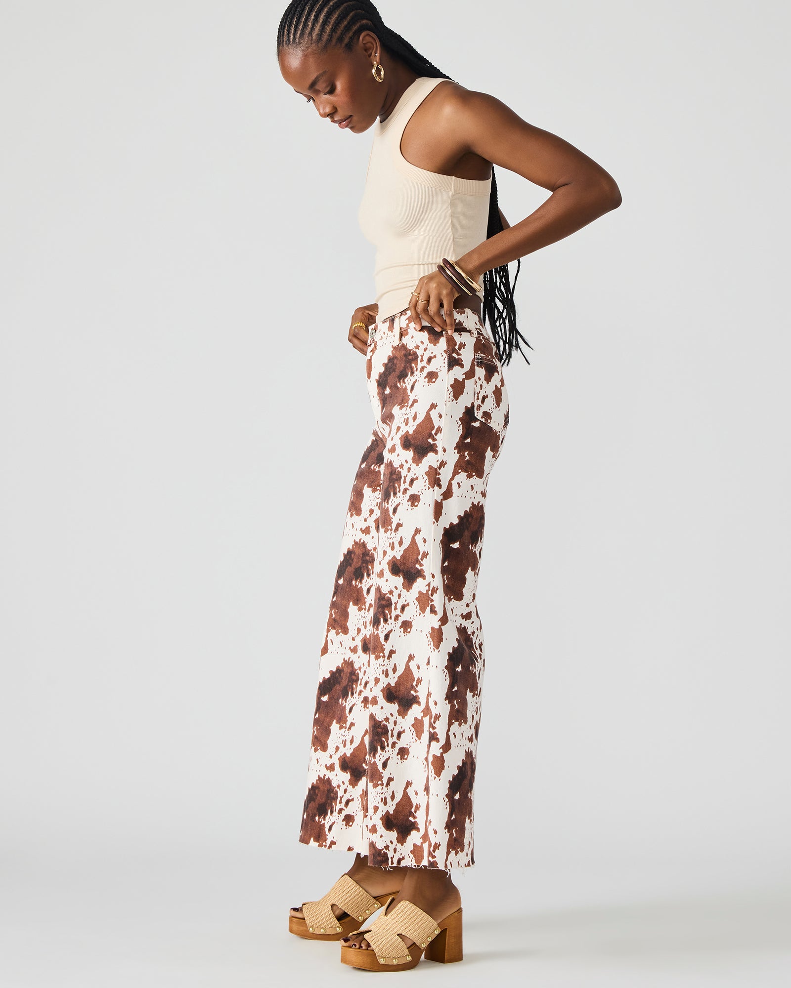 HARLI JEAN BROWN COW PRINT、mySite、gtrtttuynbv