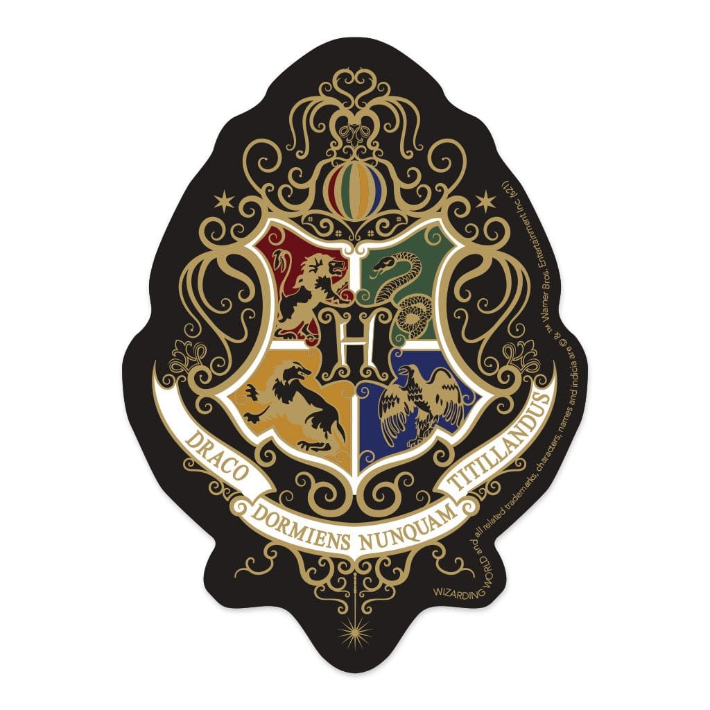  Harry Potter Vinyl Sticker - Knockturn Hogwarts Crest、mySite、ghnorth