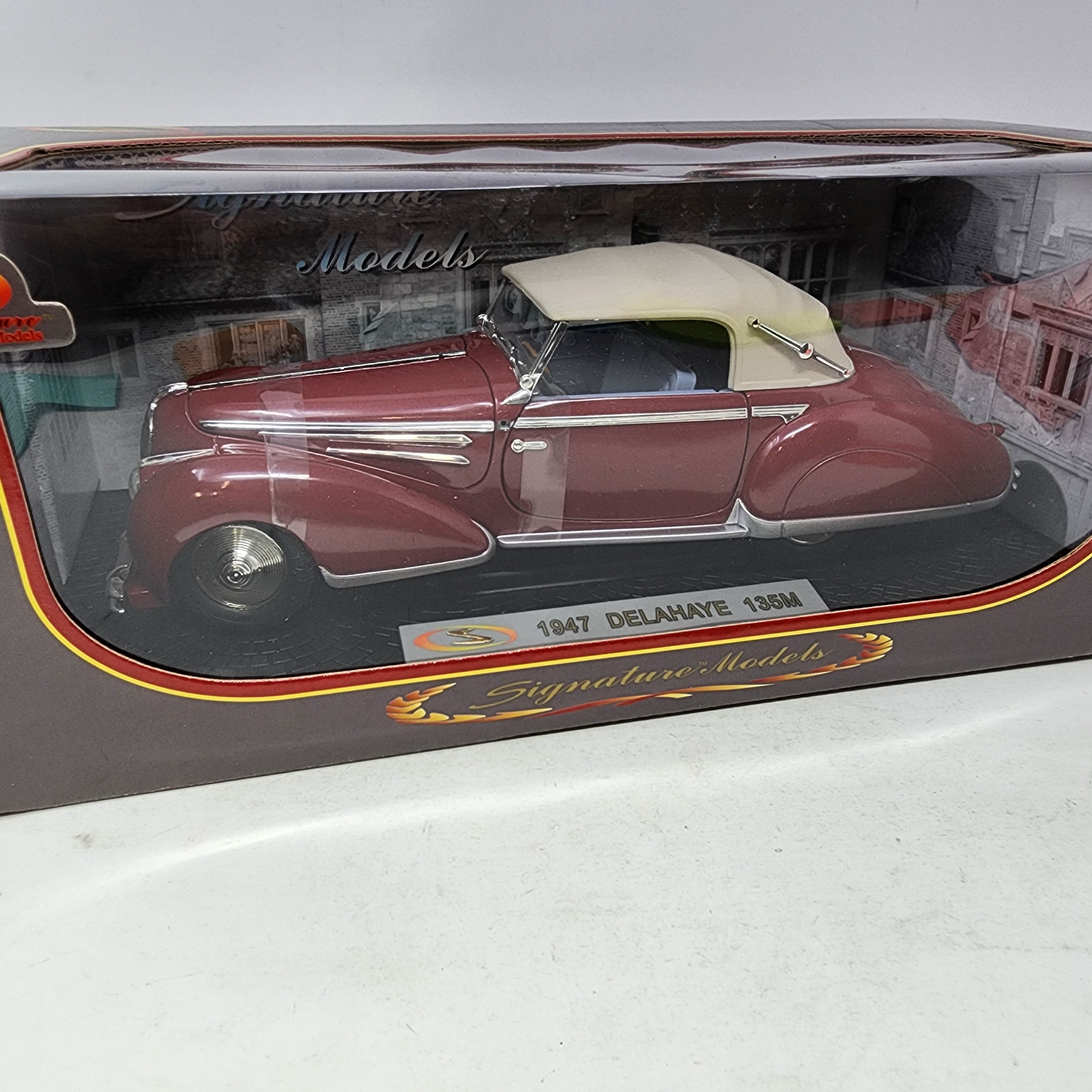 1947 Delahaye 135M * Signature Models 1/18 Scale、mySite、hgirdovlk