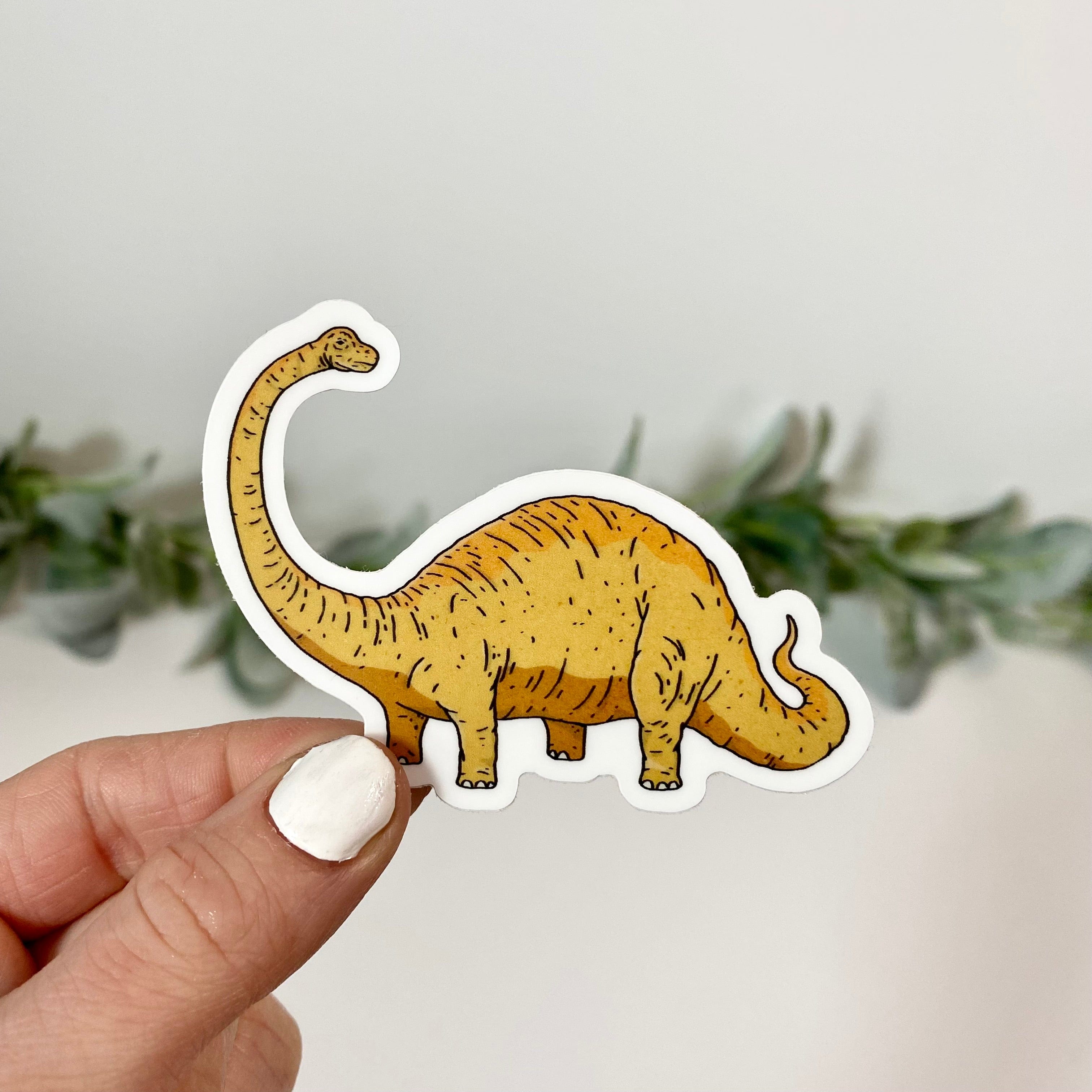  Brontosaurus Dinosaur Sticker、mySite、elrpsem3k