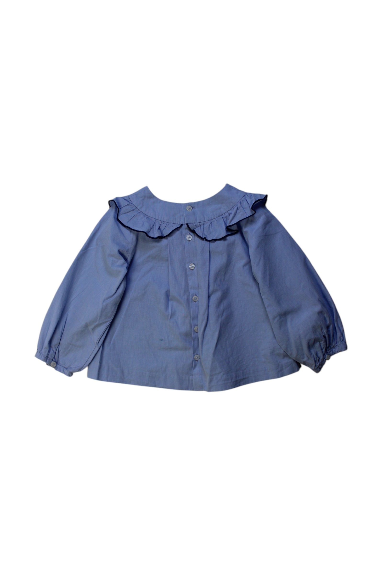 Jacadi Ruffle Collar Top 2T、mySite、g9winljtr