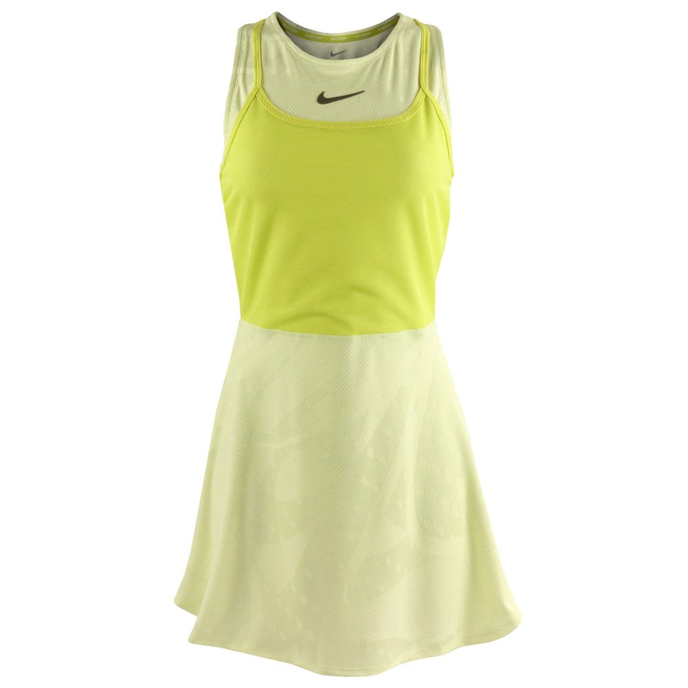 Nike Women's Slam Melbourne Dress - Luminous Green、mySite、neckold