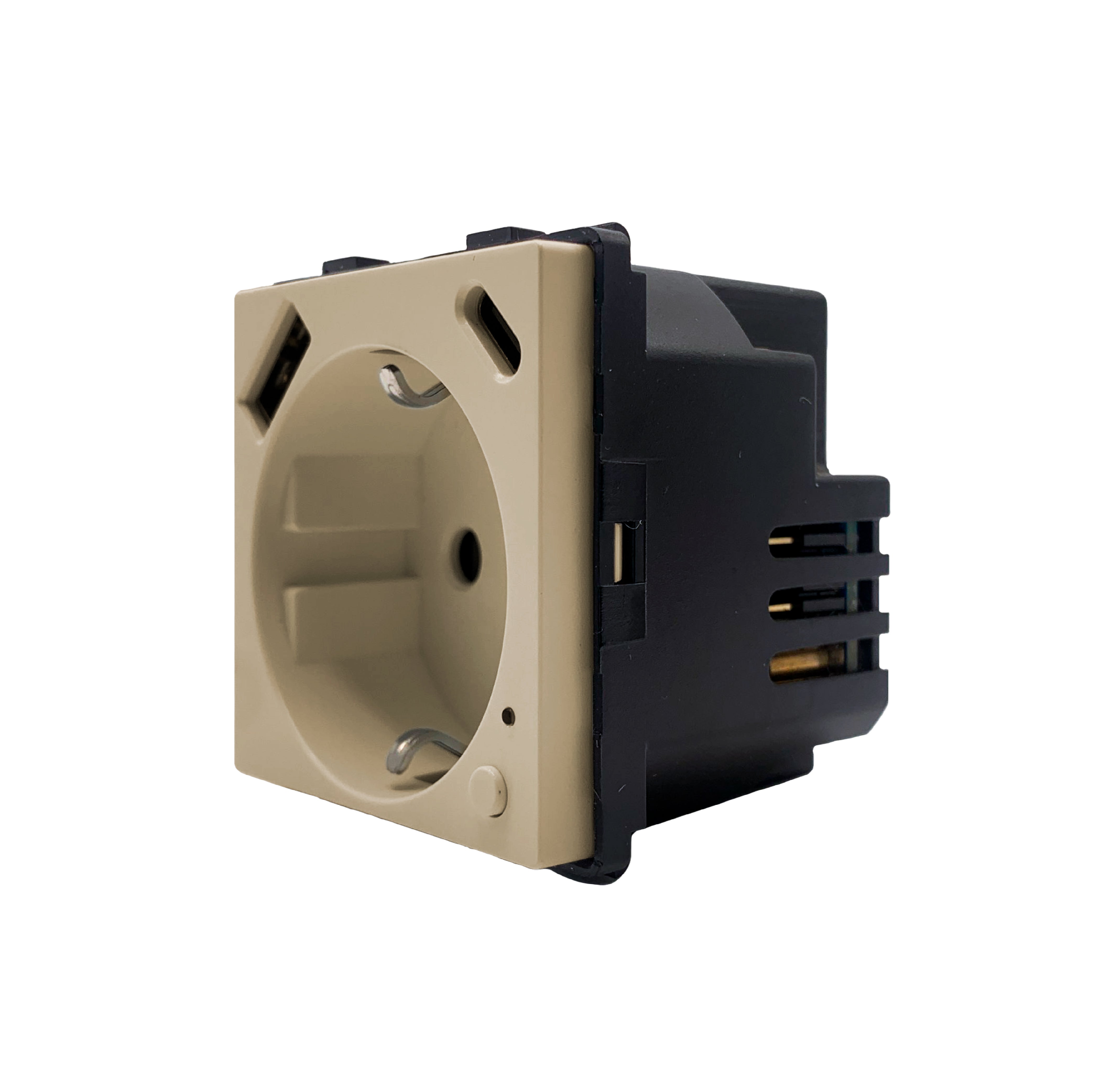 Smartify vPRO Módulo Tomada Inteligente Wifi c/ USB-C e USB-A c/ Medidor de Energia dourado - SYPMTUEWFDR、mySite、fannypackpong