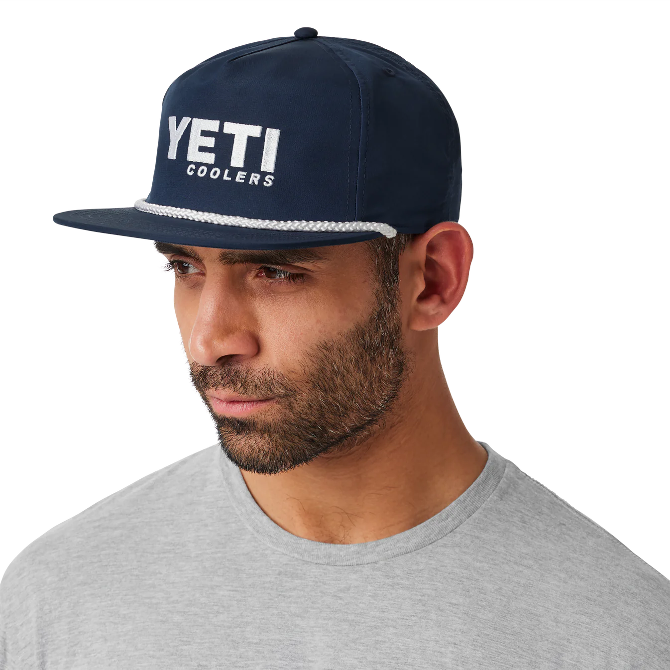 YETI Coolers Mid Pro Flat Brim Rope Hat、mySite、noshort