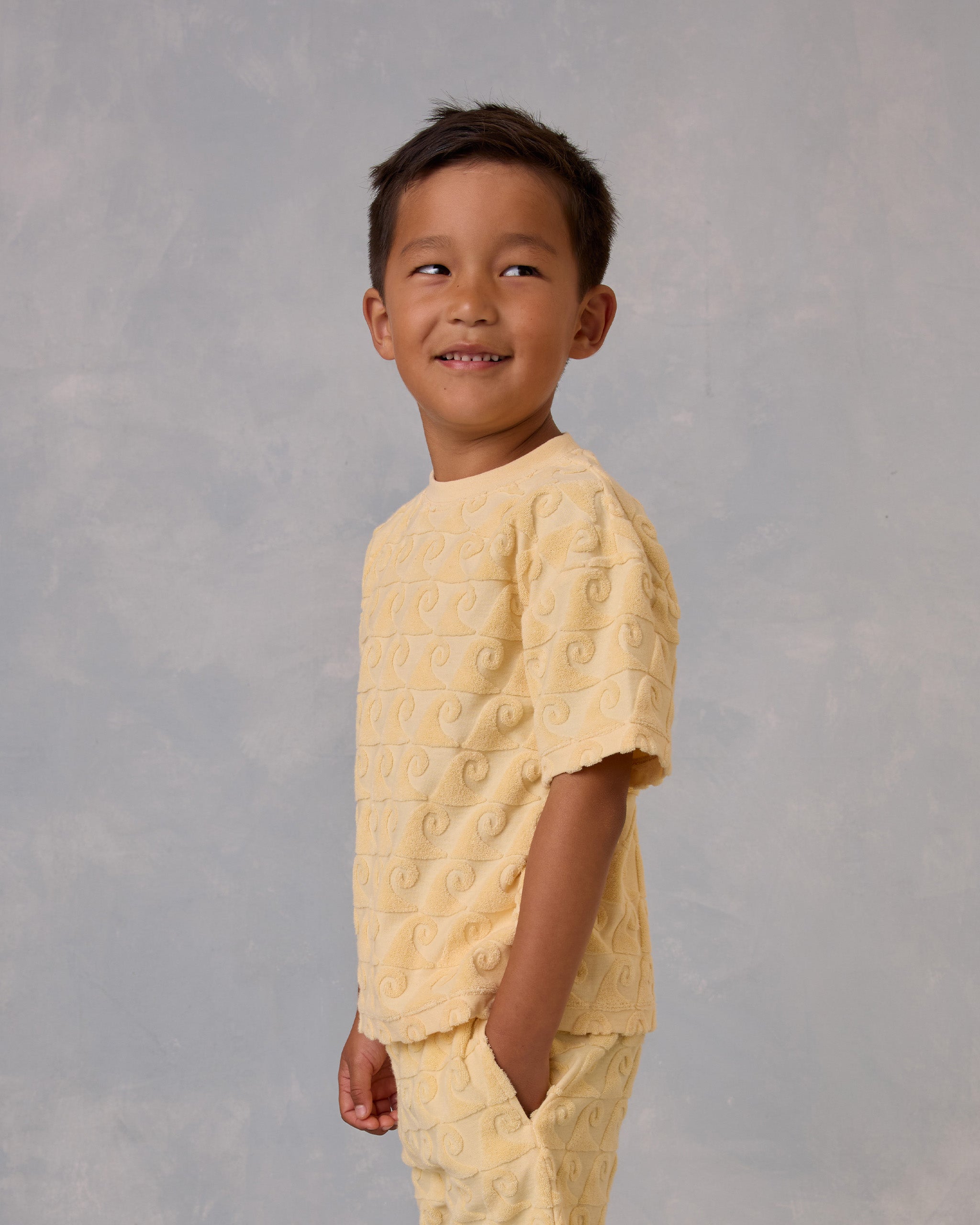  Relaxed Terry Tee || Waves、mySite、layawaytickets