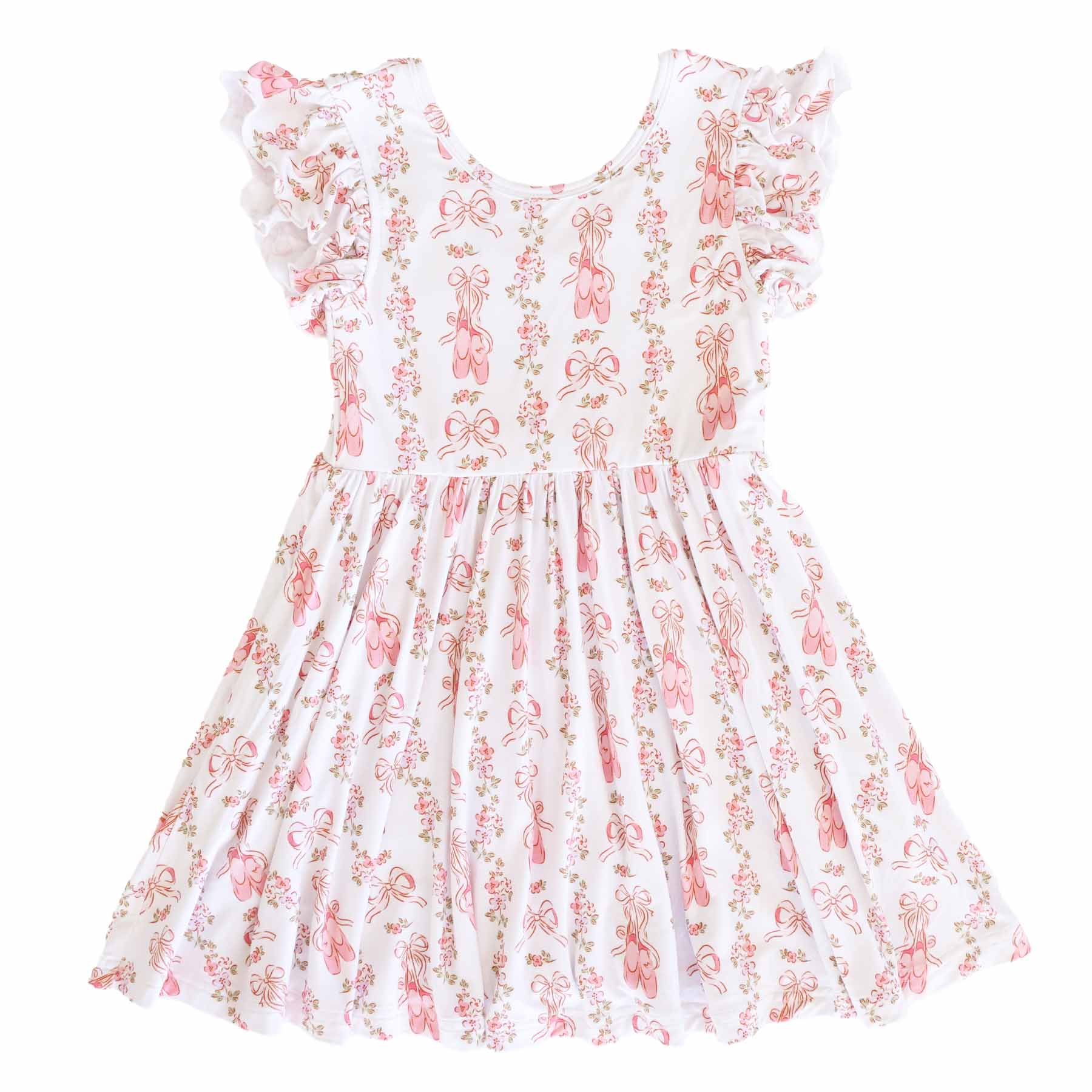  Ruffle Twirl Dress | Ballet Blossoms、mySite、layawaytickets