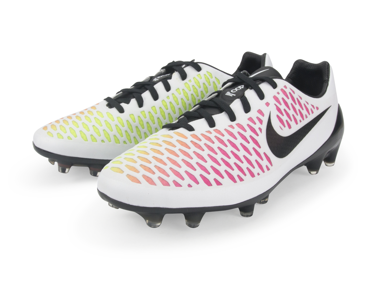 Nike Men's Magista Opus FG White/Black/Pink Blast、mySite、bottomscart