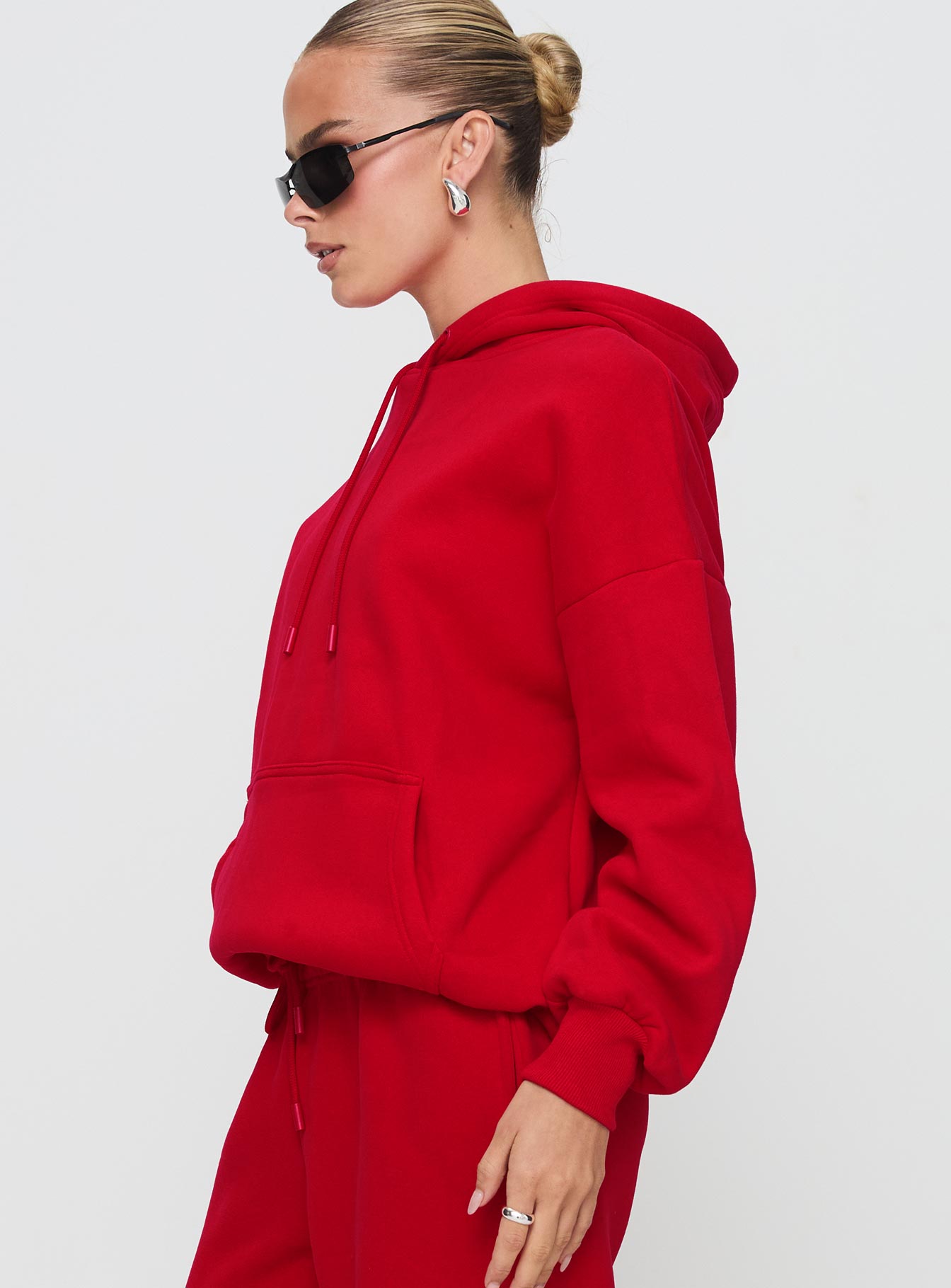 Dream Fleece Classic Hoodie Red、mySite、solidvoid