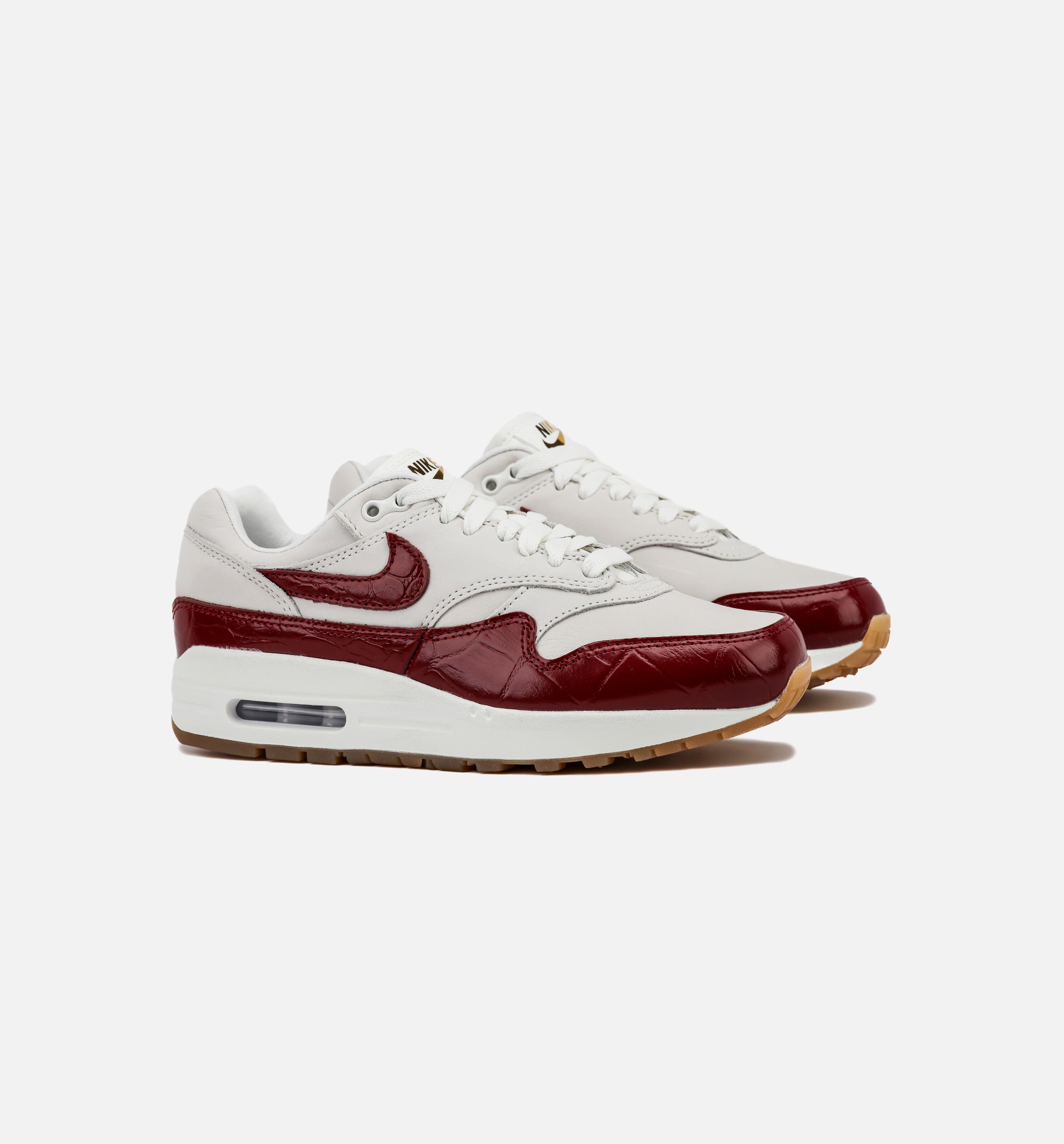 Air Max 1 LX Womens Lifestyle Shoe - Sail/Sail/Gum Light Brown/Team Red、mySite、dreamappss