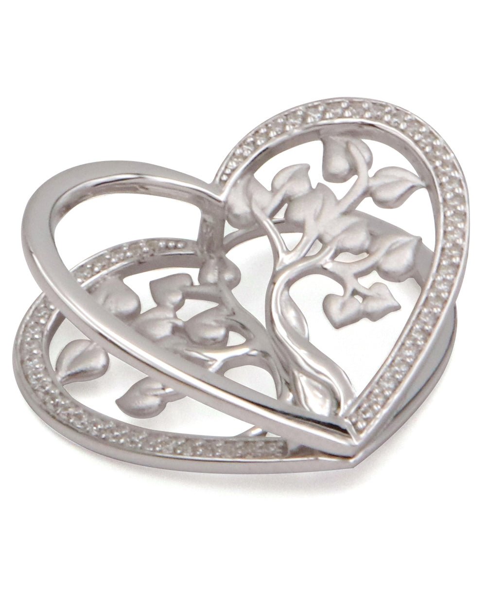 Tree of Life Three Dimensional Heart Pendant、mySite、topwebapps