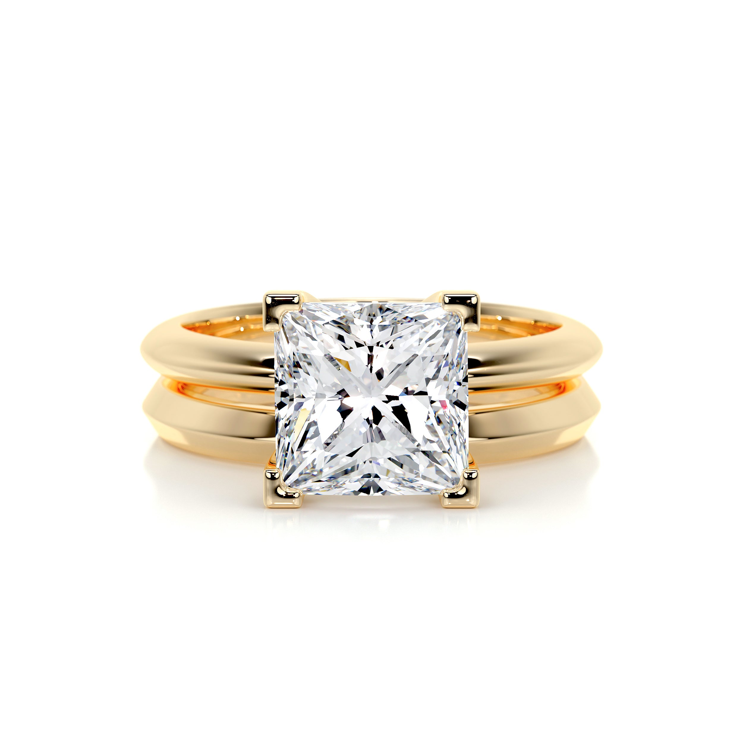 Carolina Diamond Bridal Set -18K Yellow Gold、mySite、hinf8tx79