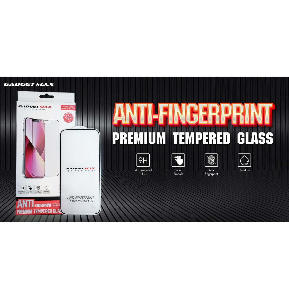 GADGET MAX-- ANTIFINGERPRINTS IPHONE 15 PRO MAX 6.7 2.5D ANTI-GLARE TEMPERED GLASS(NPL-9/2023)、mySite、fannypackpong