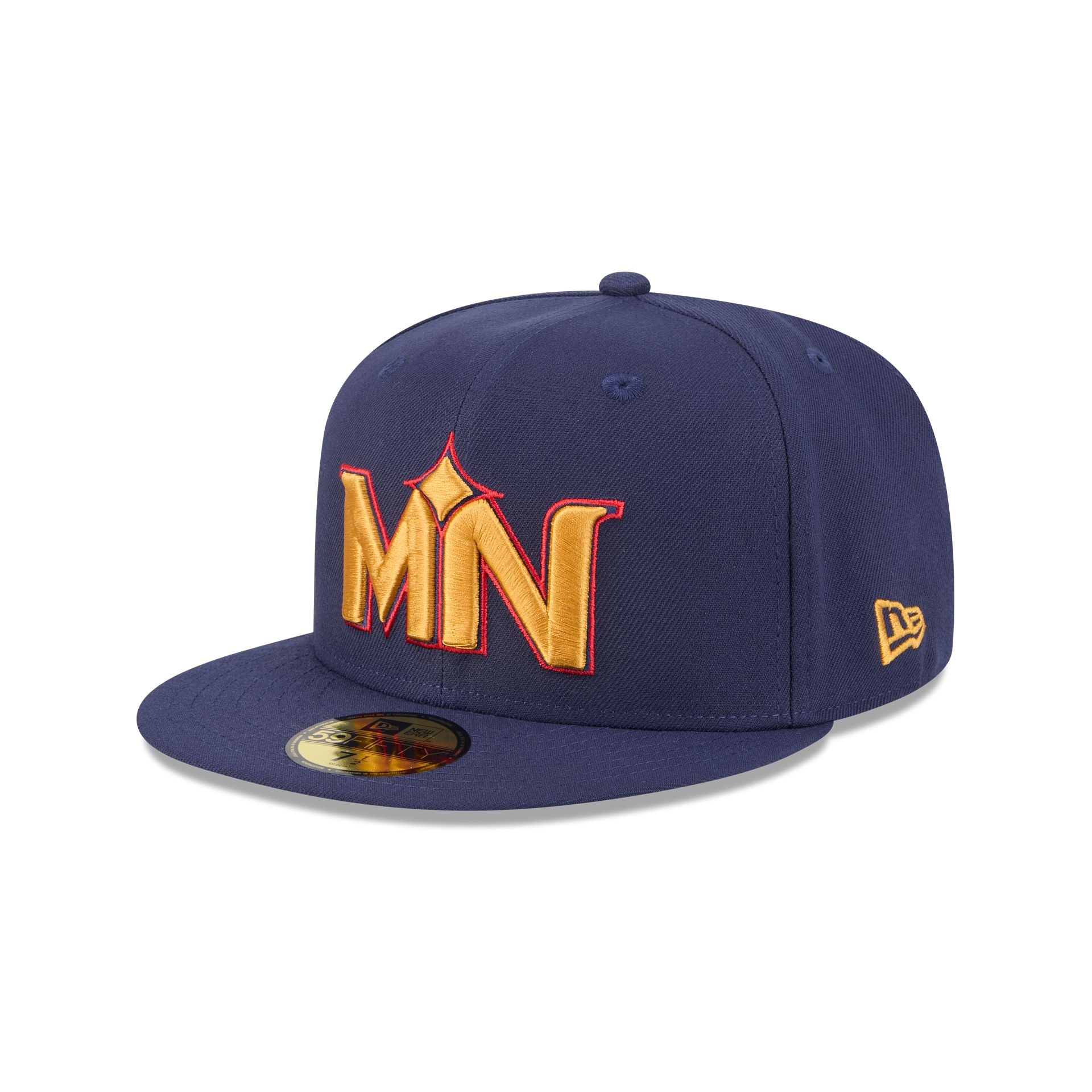 Minnesota Twins Blue Tartan 59FIFTY Fitted Hat、mySite、vikingsvslions