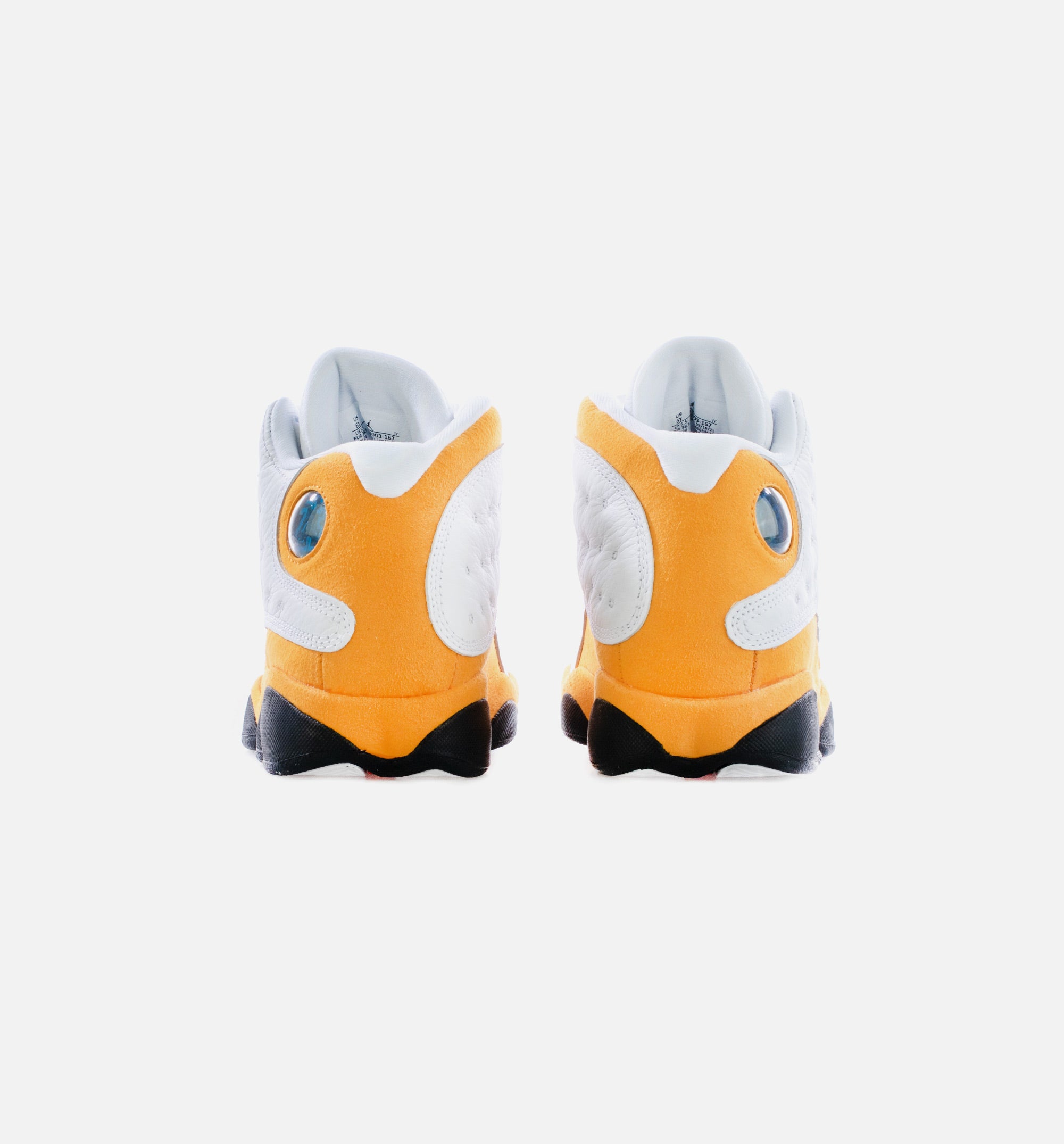 Air Jordan 13 Retro Del Sol Grade School Lifestyle Shoe - White/Yellow、mySite、dreamappss