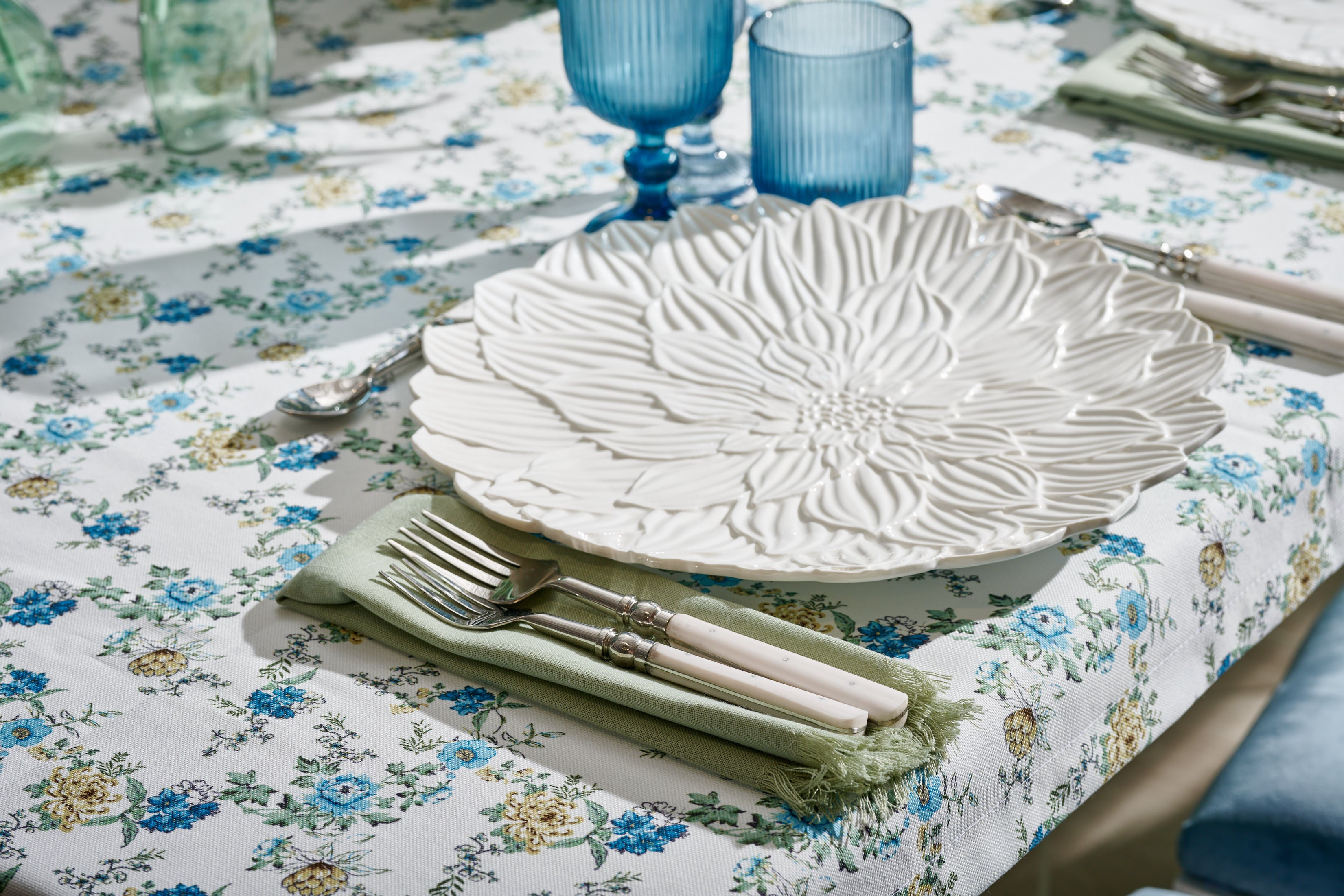  Alma Blue Tablecloth、mySite、elrpsem3k