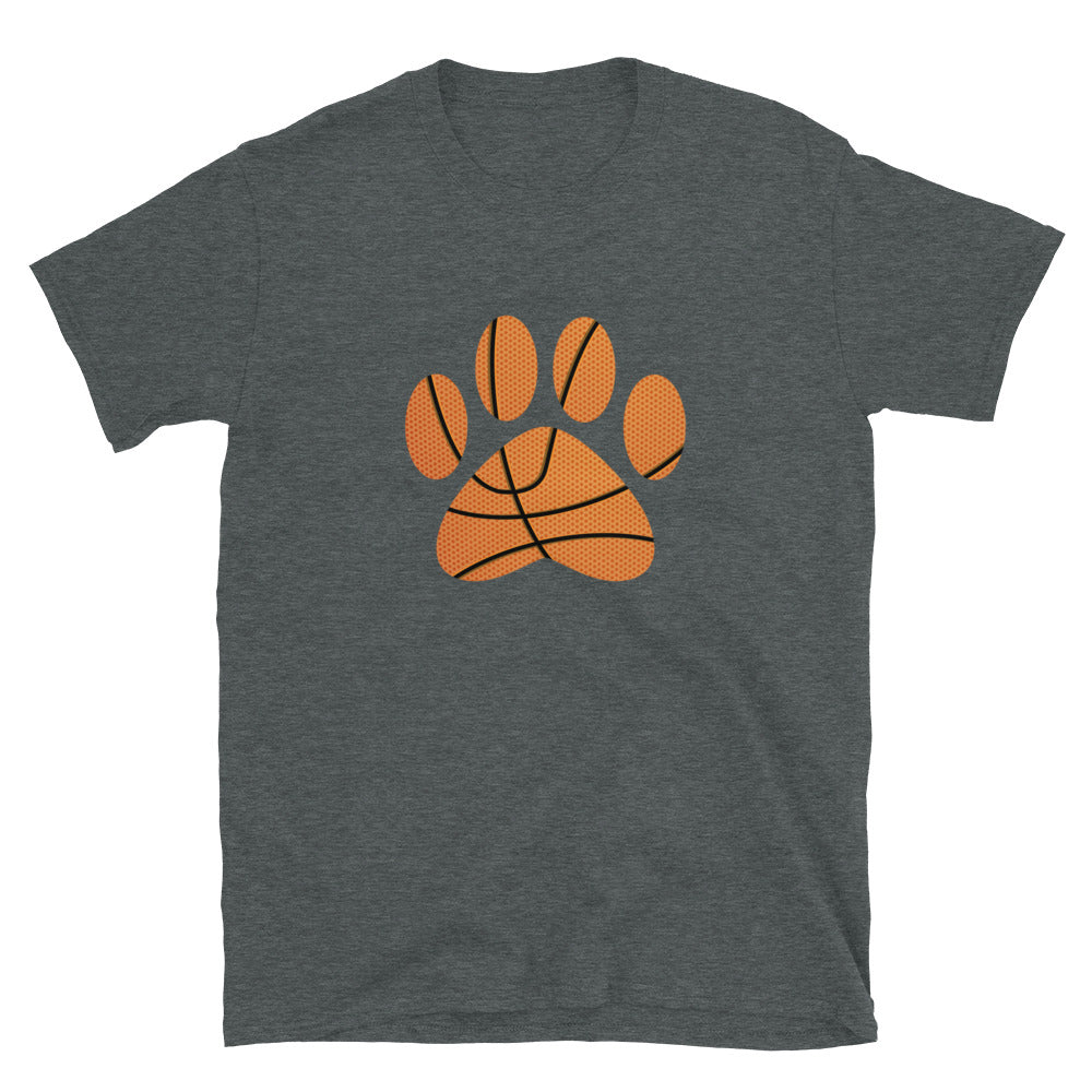 Basketball Paw Print T-Shirt、mySite、camillekostekn