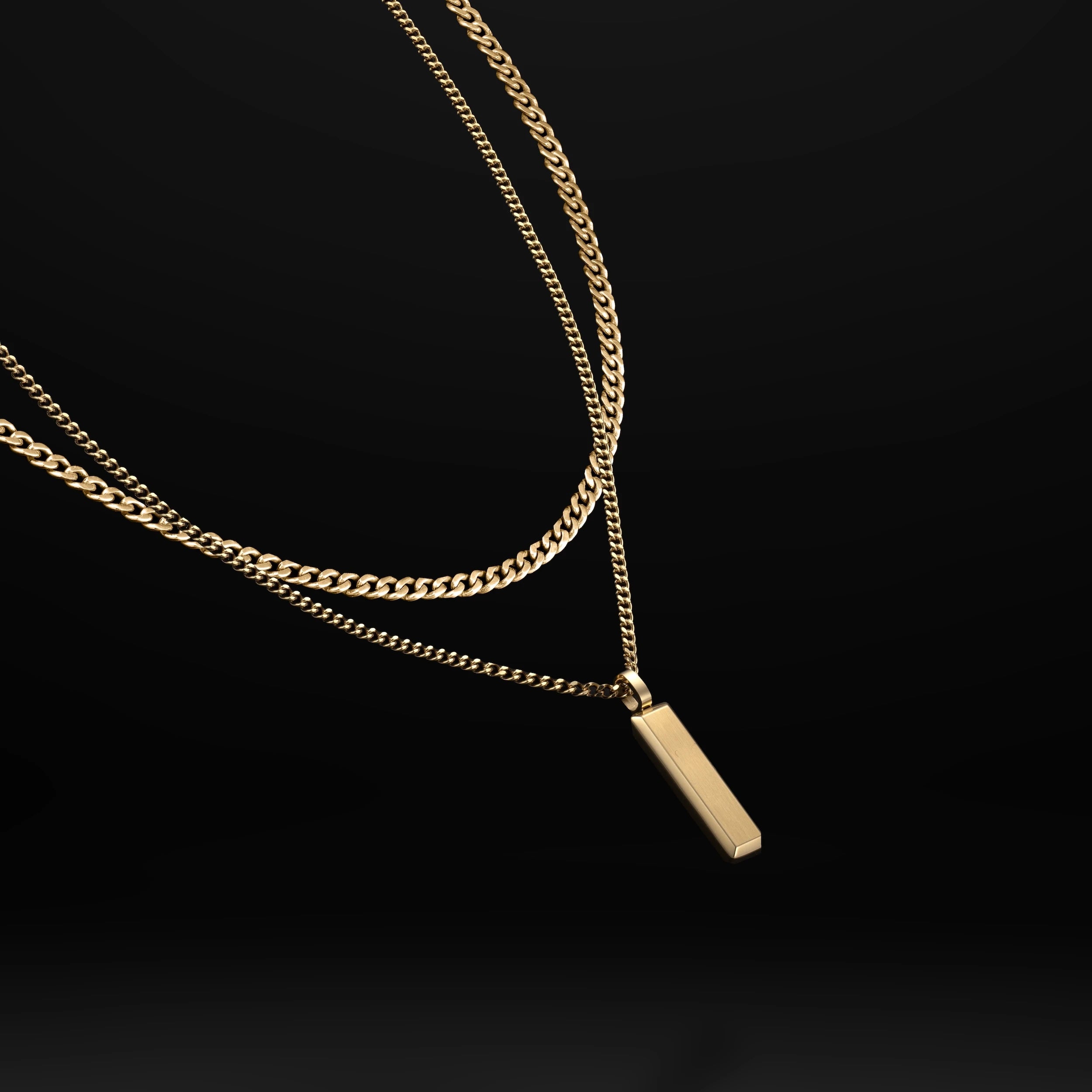  Totem Pendant - 14K Gold