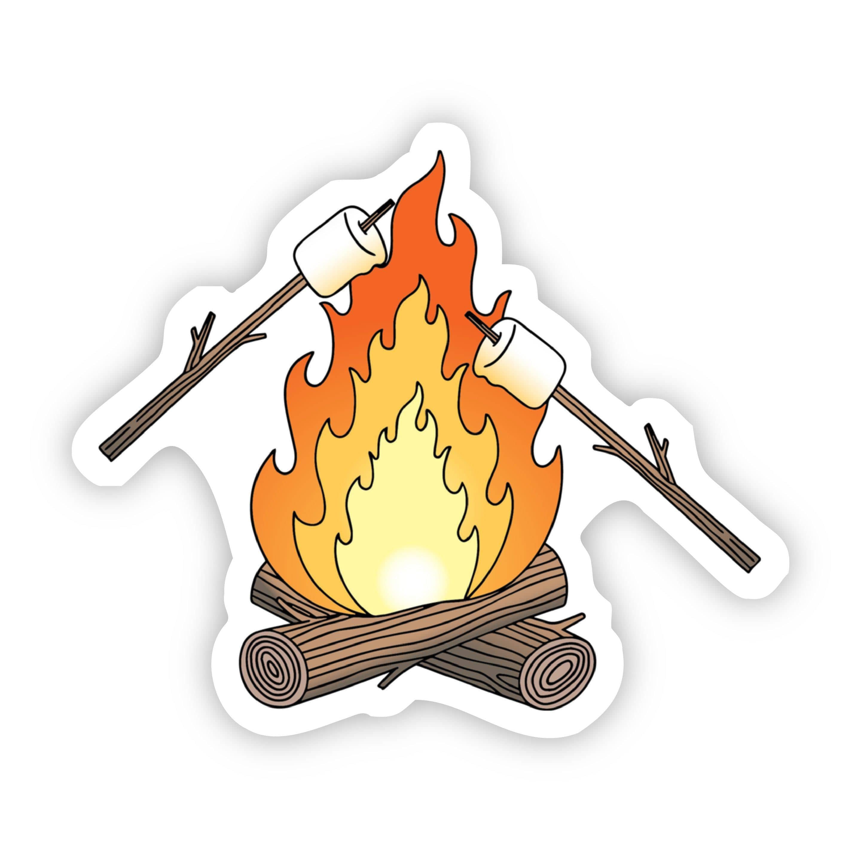  Campfire S'mores Sticker、mySite、elrpsem3k