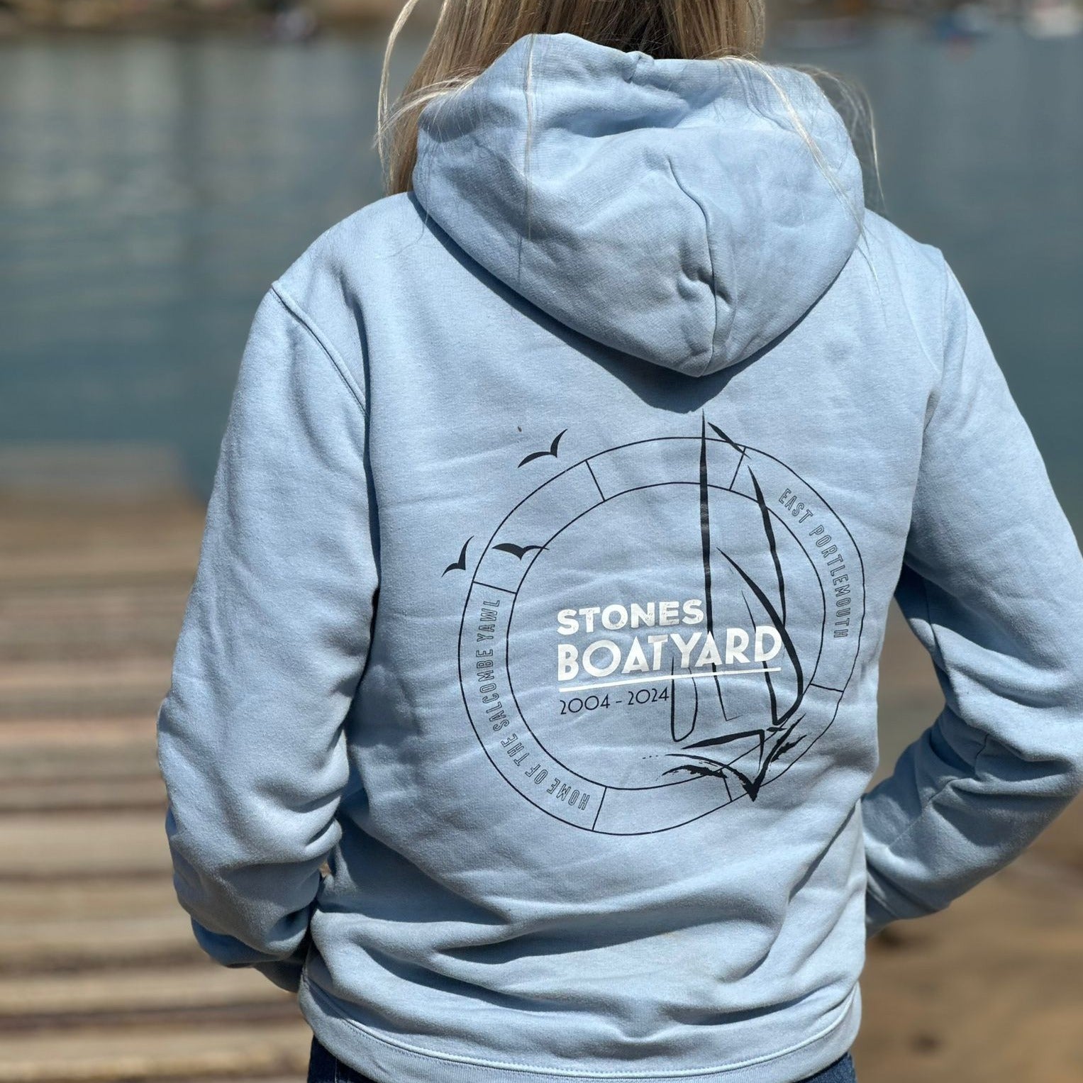 Stones Boatyard 20th Anniversary Hooded Sweatshirt、mySite、noshort