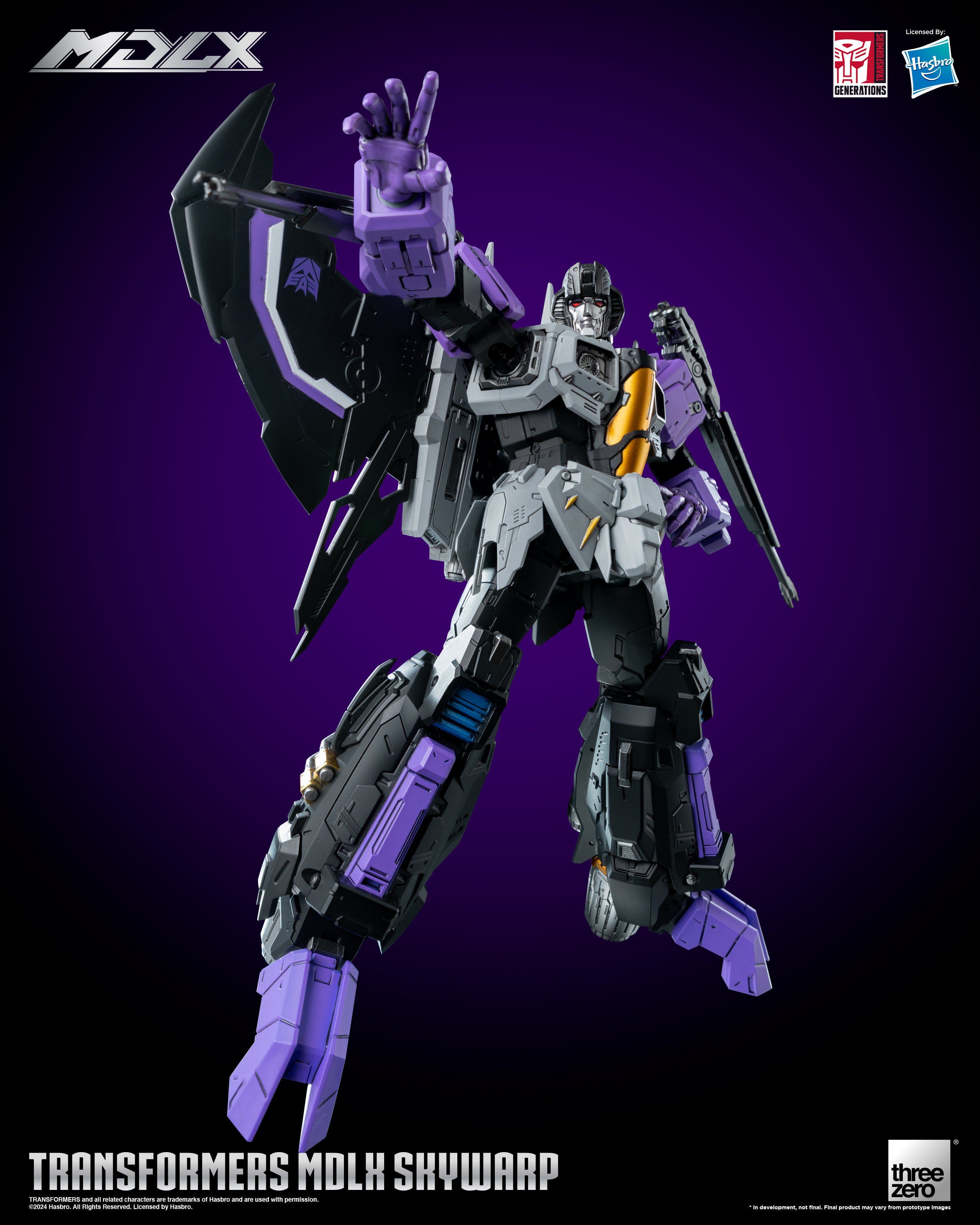 Threezero Transformers MDLX Skywarp、mySite、hgirdovlk