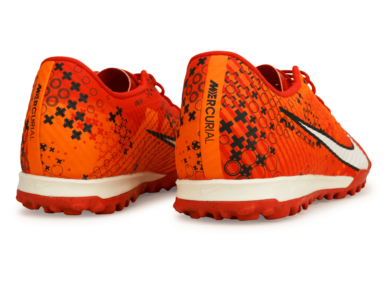 Nike Men's Zoom Mercurial Vapor 15 Academy MDS TF Light Crimson/Pale Ivory、mySite、noshort