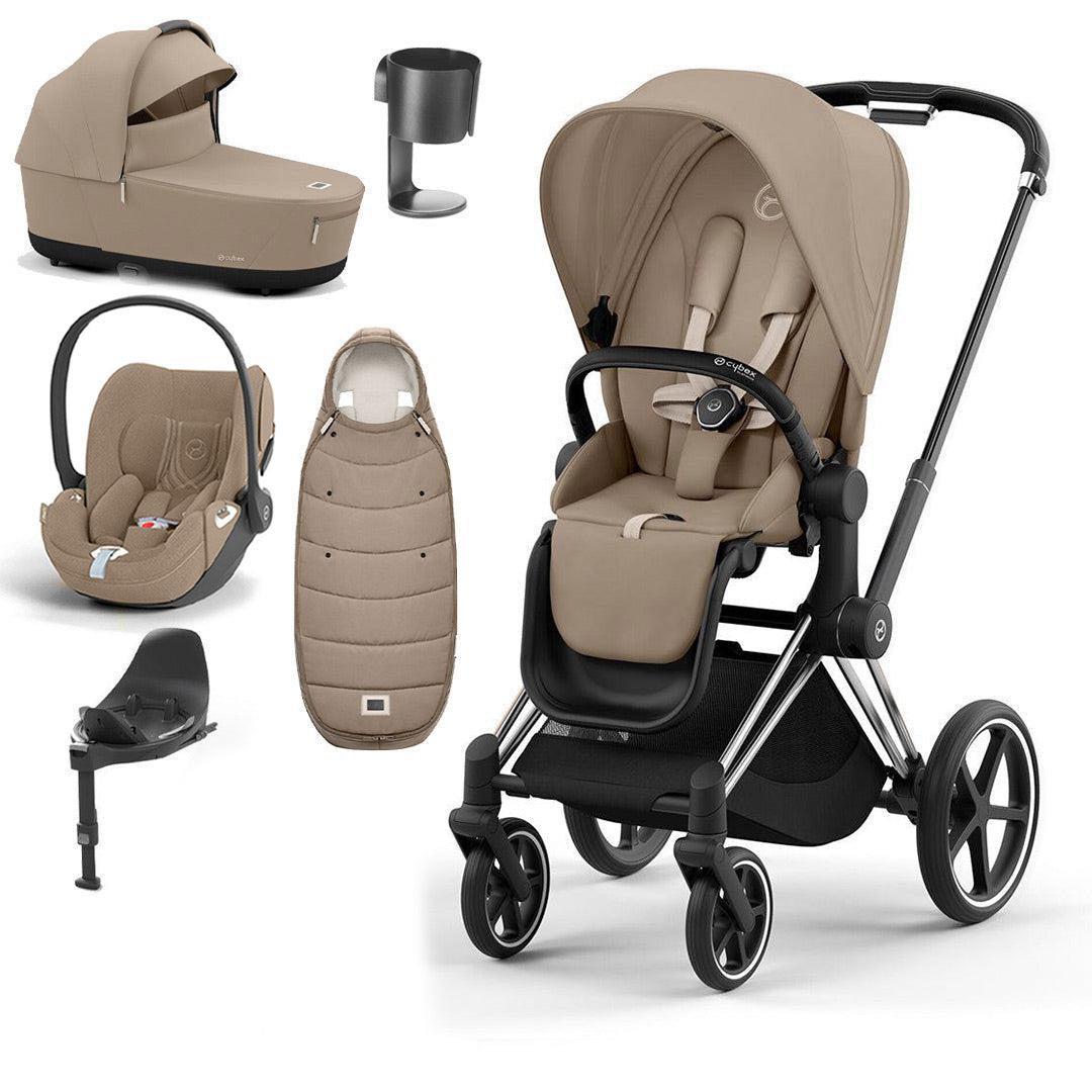 CYBEX Priam Cloud T Ultimate Travel System - Cozy Beige、mySite、merchandisen