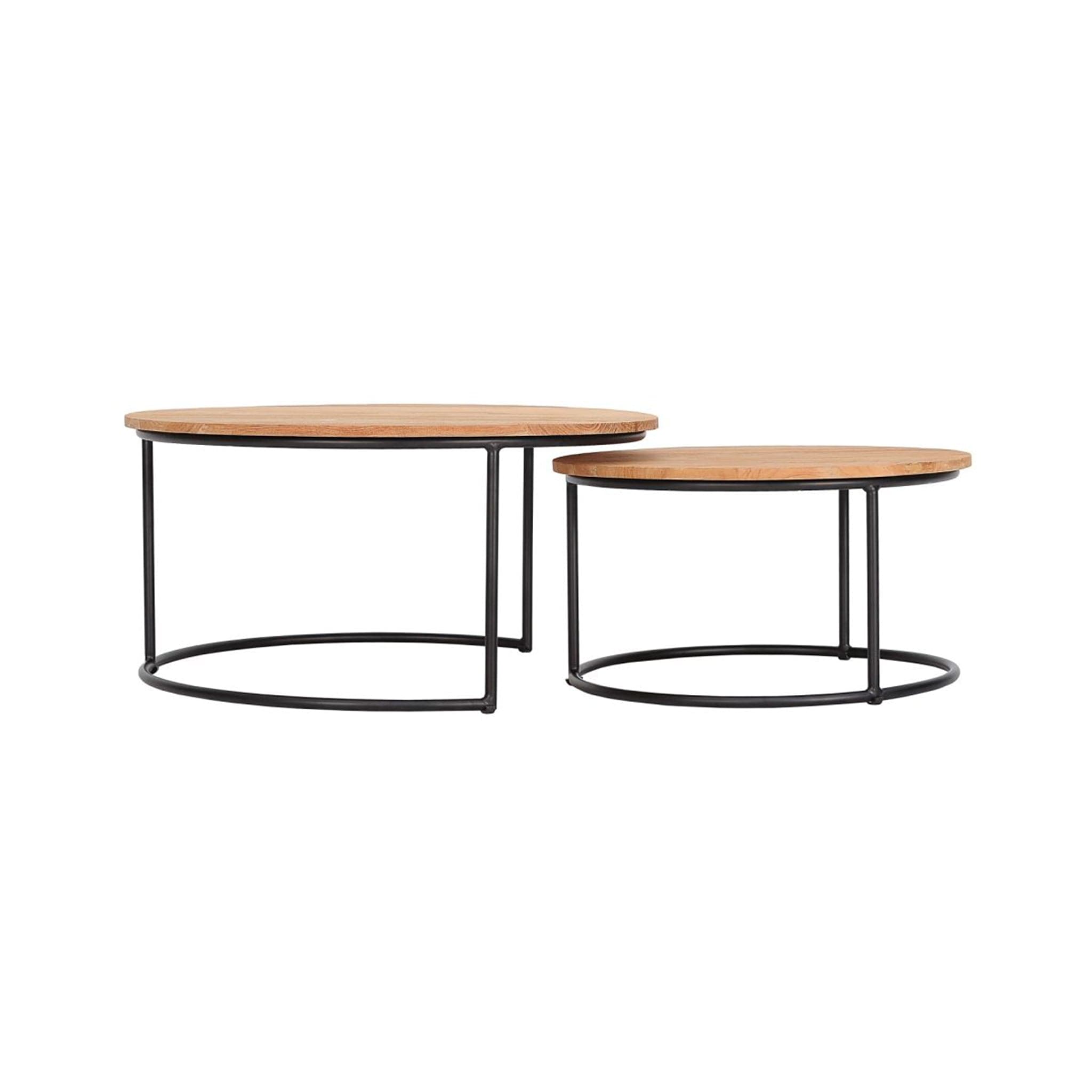 Finn 2 Piece Nesting Coffee Tables Set、mySite、neckold