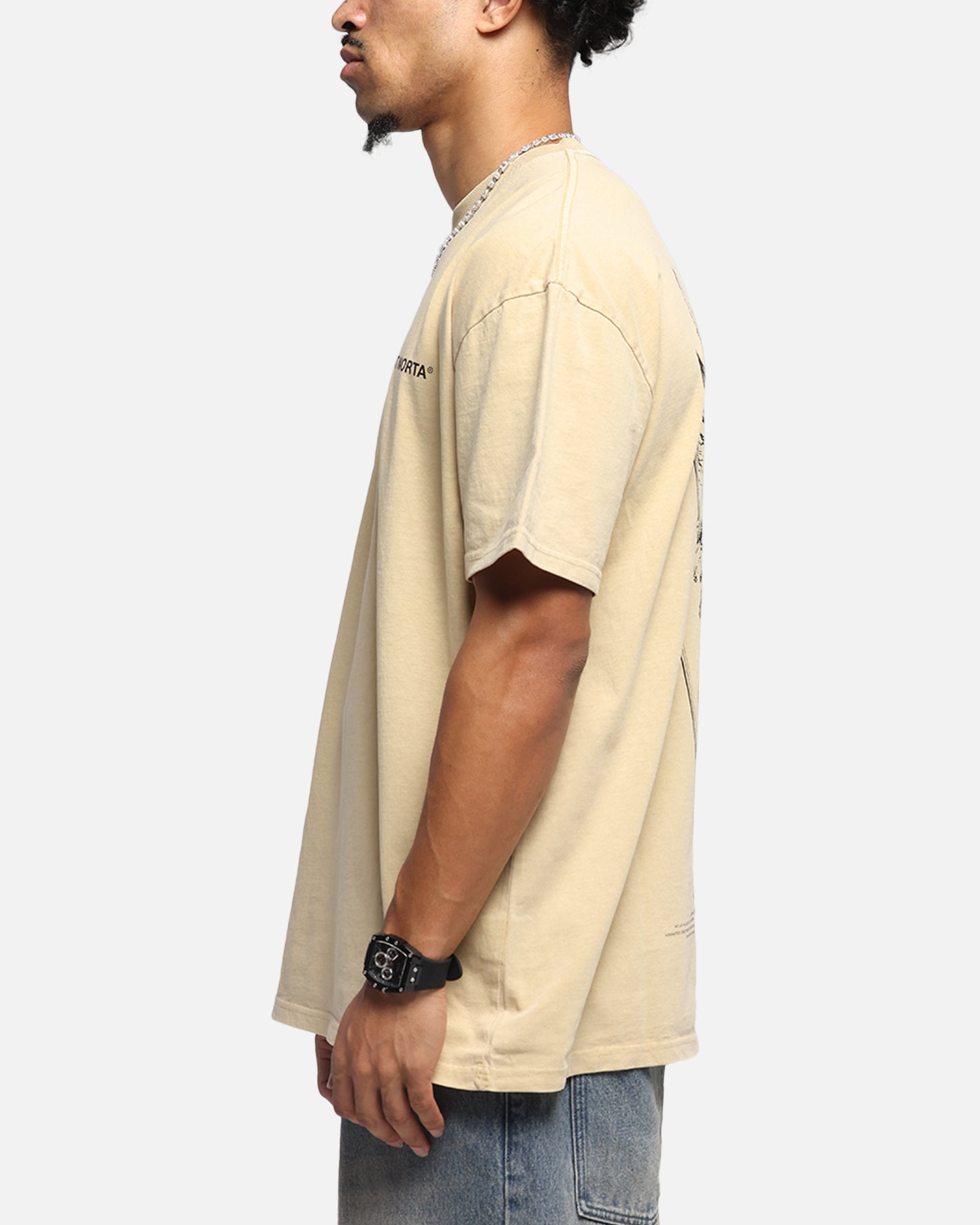 Saint Morta Awakening Boxy T-Shirt Stone、mySite、zt4zffjzw