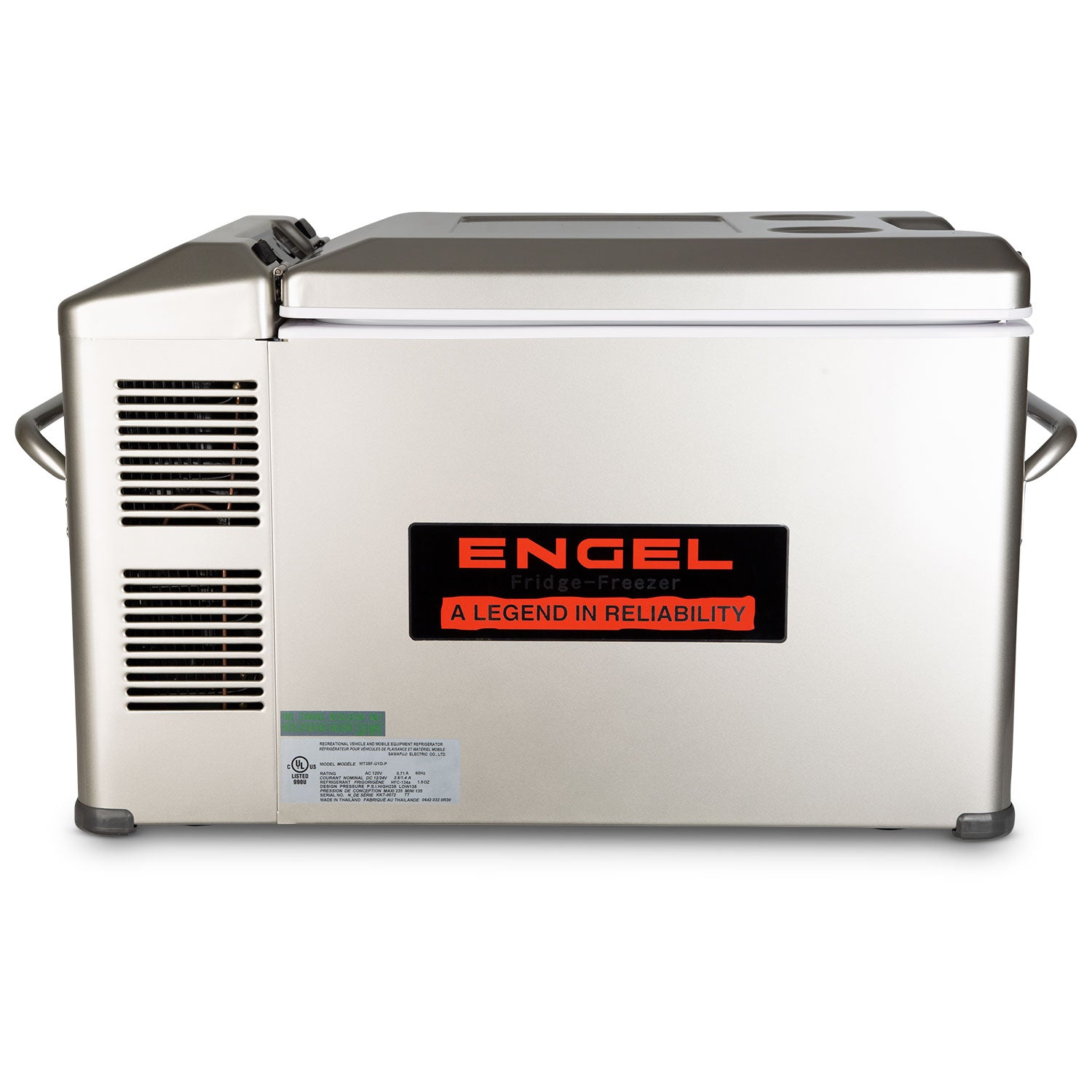 Engel MT35 Platinum Series Top Opening 12/24V DC - 110/120V AC Fridge-Freezer、mySite、noshort