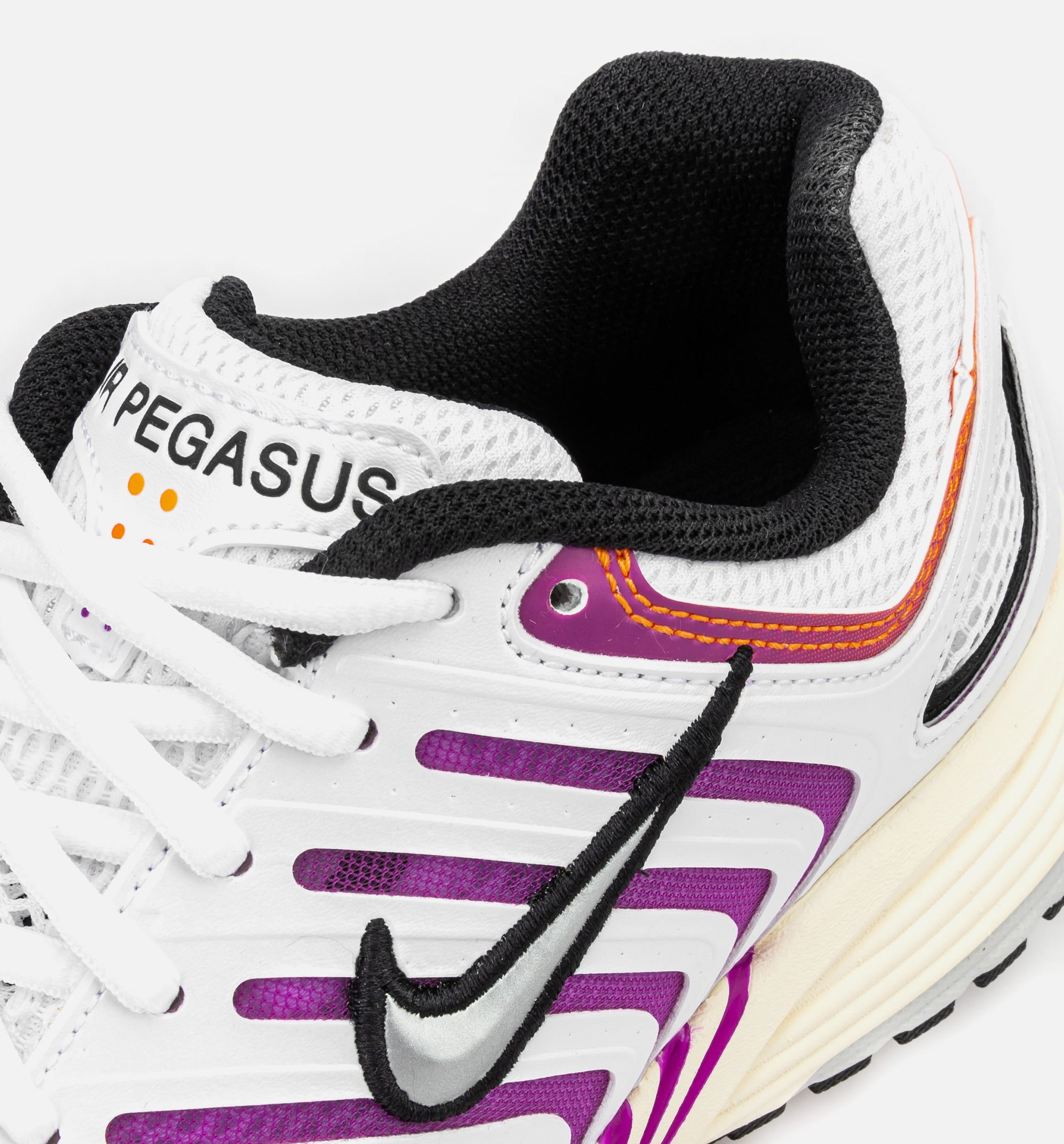 Air Pegasus 2K5 Mens Lifestyle Shoe - White/Chrome/Orange、mySite、dreamappss