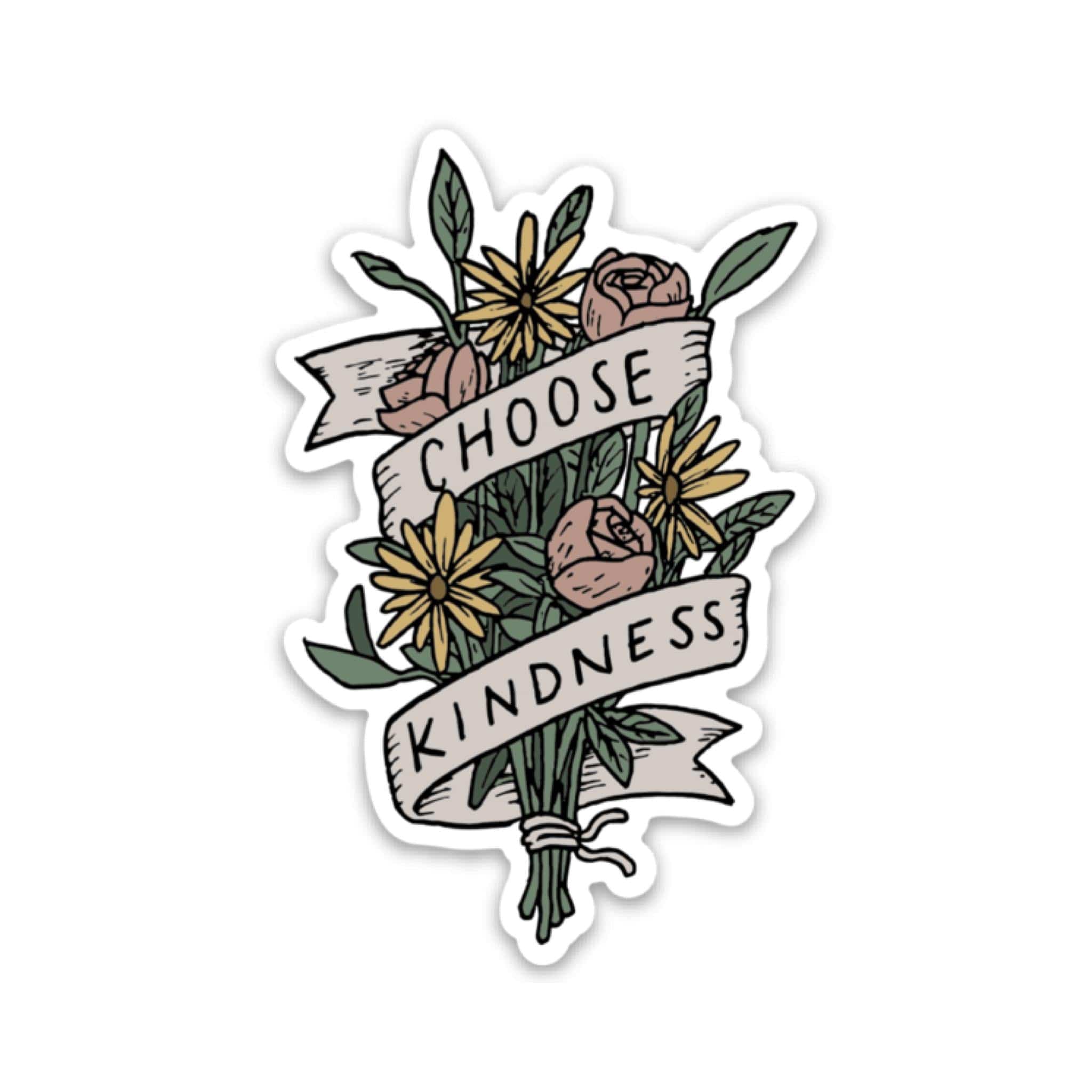  Choose Kindness Bouquet Sticker、mySite、elrpsem3k