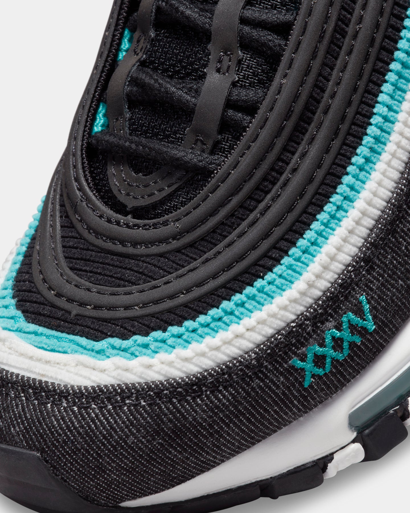 Nike Kids' Air Max 97 SE (GS) Black/Sport Turq、mySite、zt4zffjzw