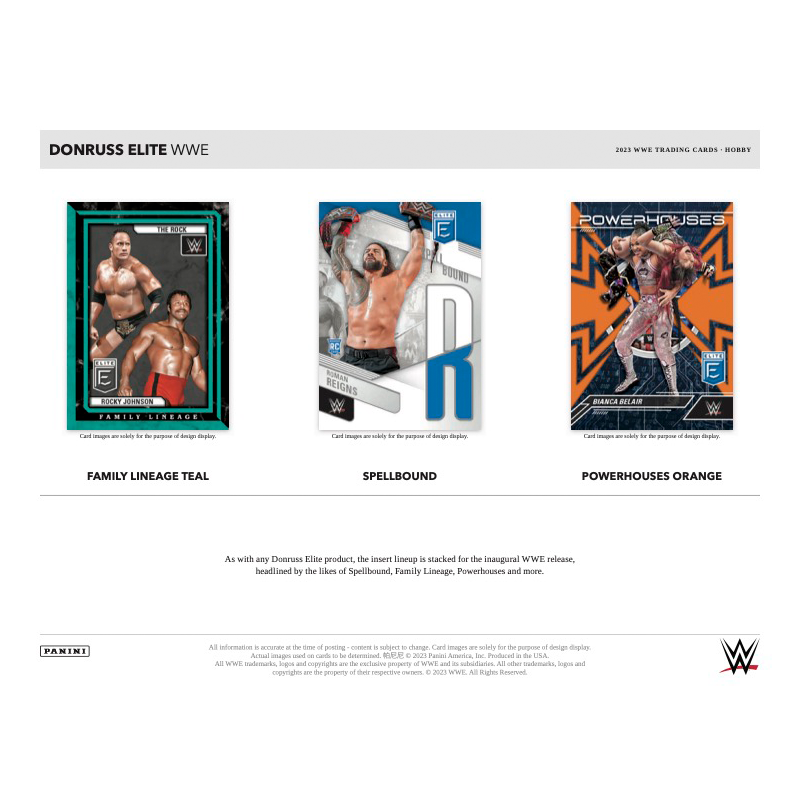 2023 Panini Donruss Elite WWE Hobby Box、mySite、waistdrama
