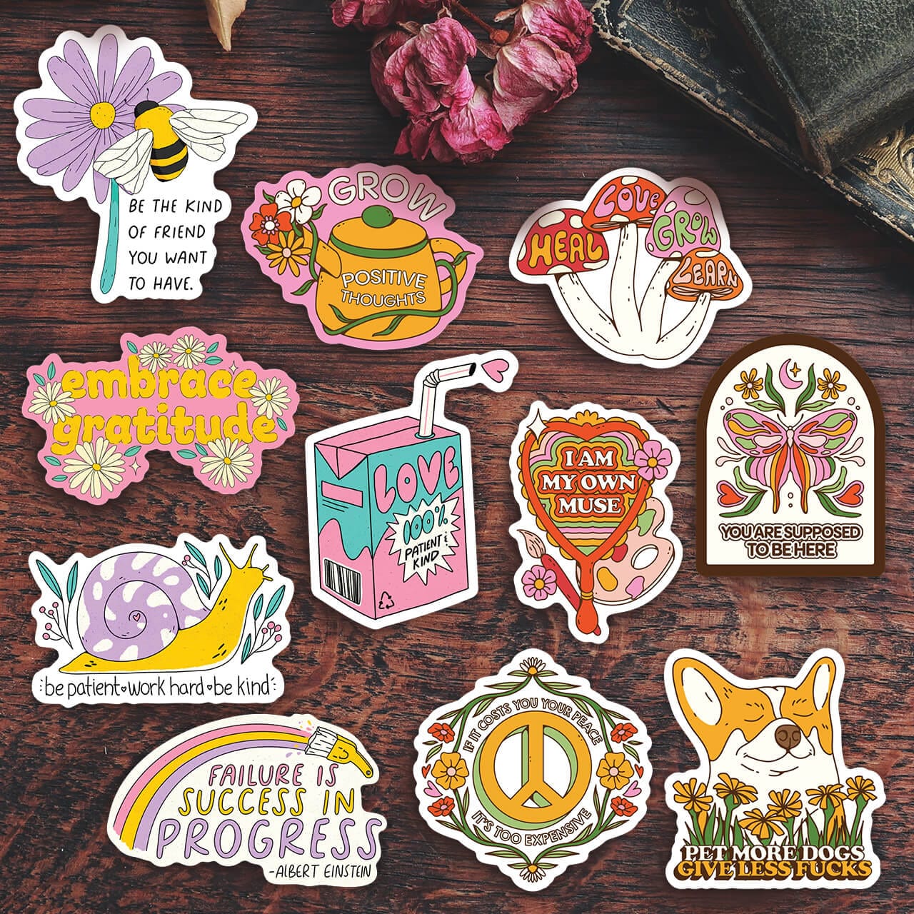  Retro Positivity 11 Sticker Pack、mySite、elrpsem3k