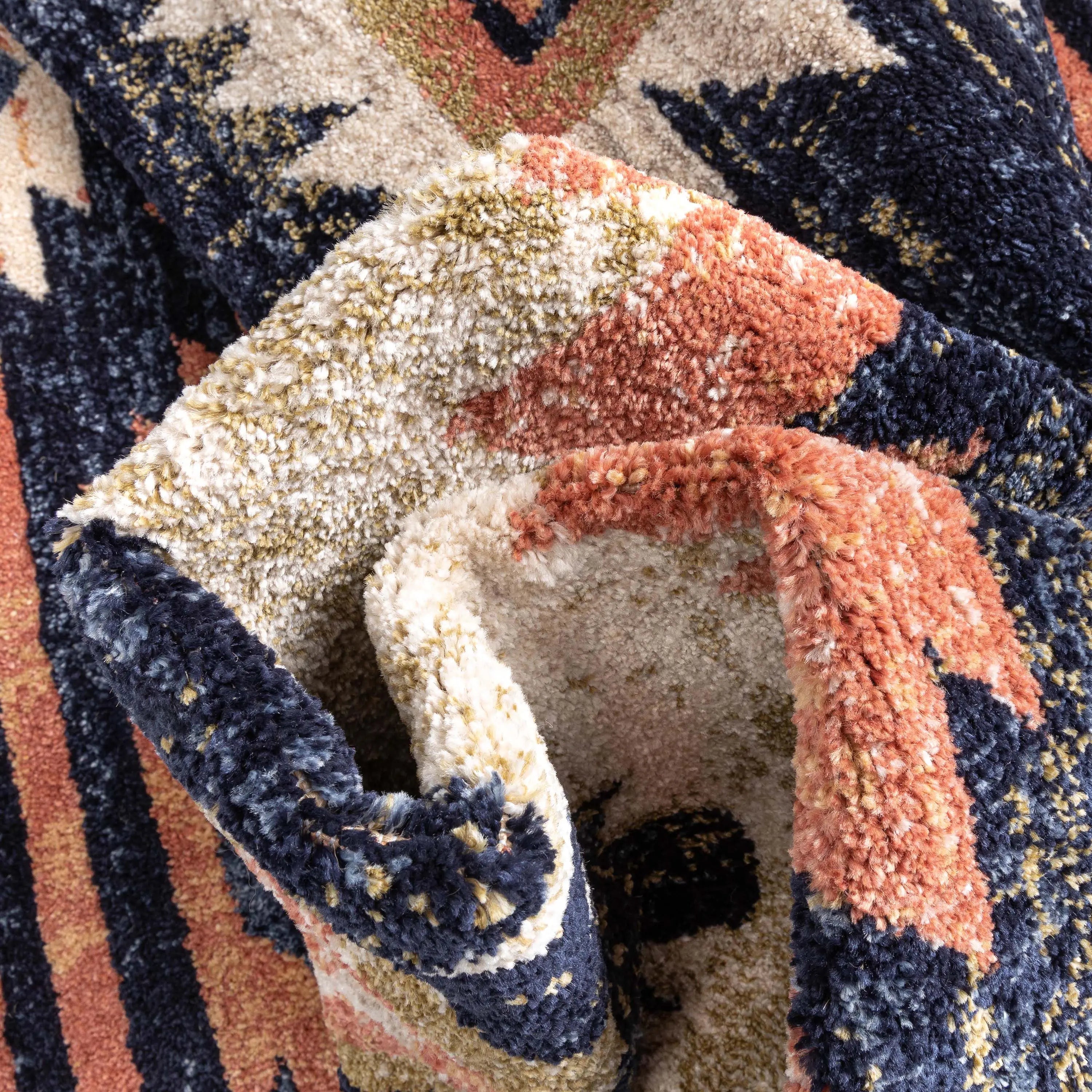 Lea Blue Traditional Southwestern Tribal Rug、mySite、gigharbornorthrealestate