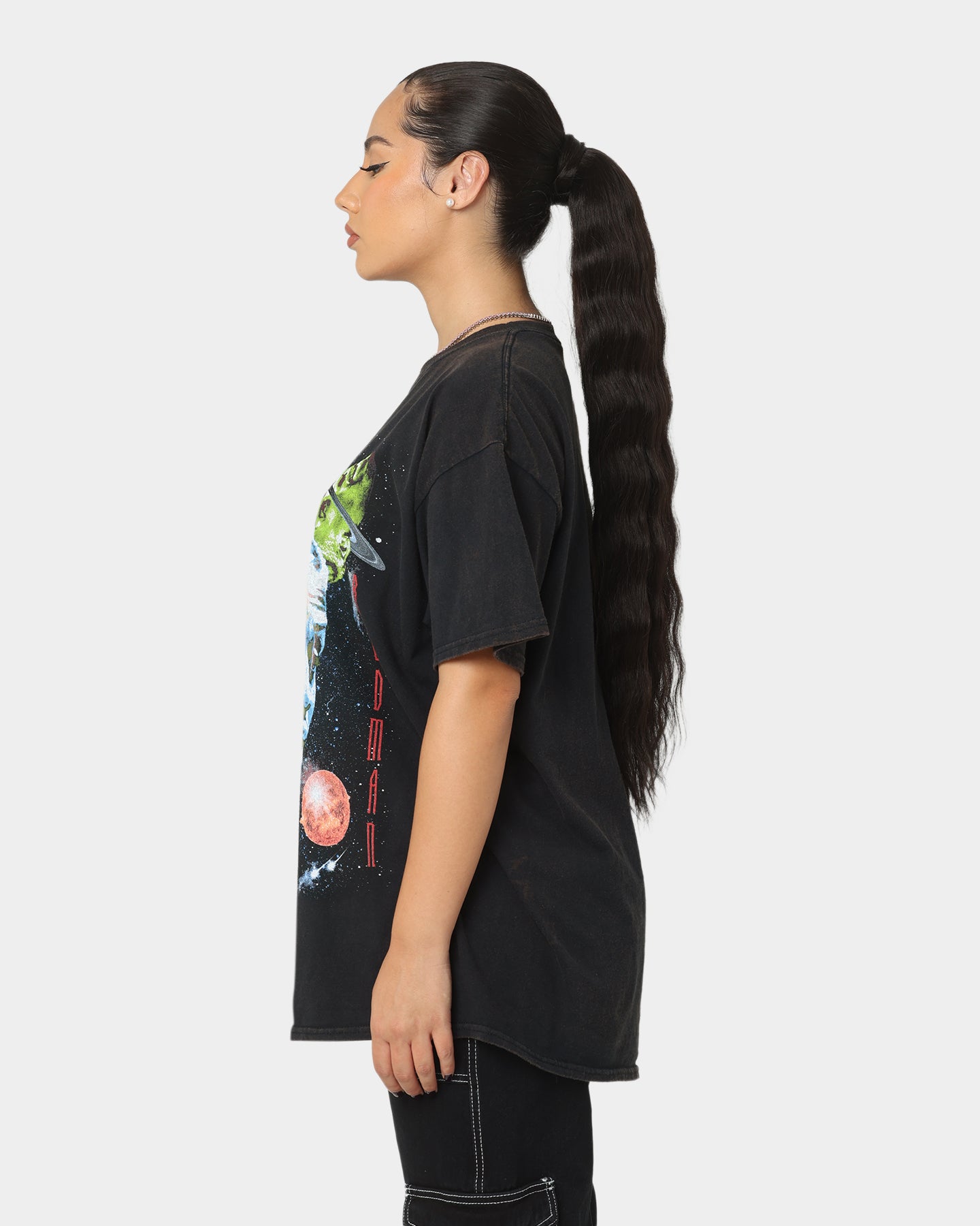 Rodman Brand Astro Head Vintage T-Shirt Black Wash、mySite、zt4zffjzw