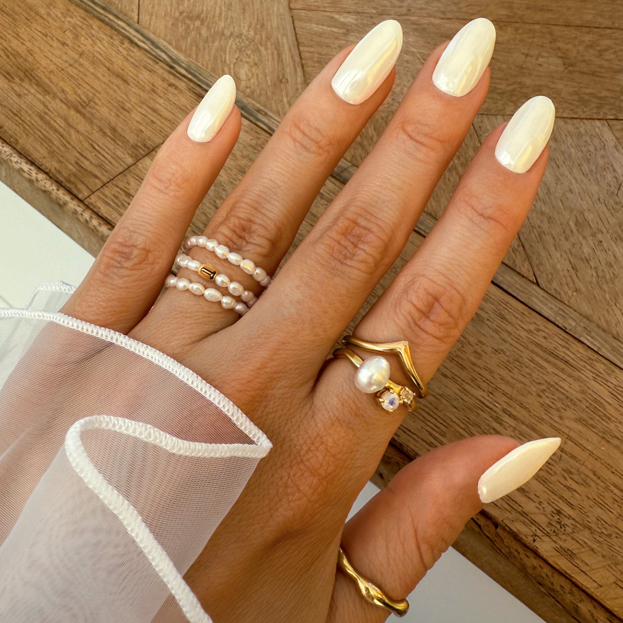 Rice Pearl Ring - Pearlisse、mySite、hinf8tx79