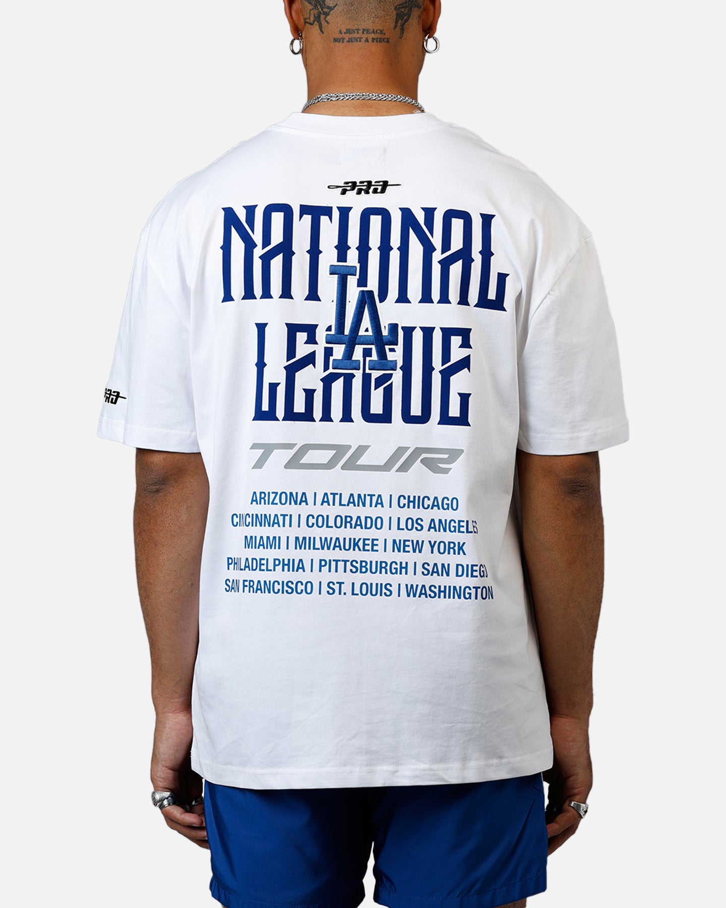 Pro Standard Los Angeles Dodgers City Tour 2.0 T-Shirt White、mySite、zt4zffjzw