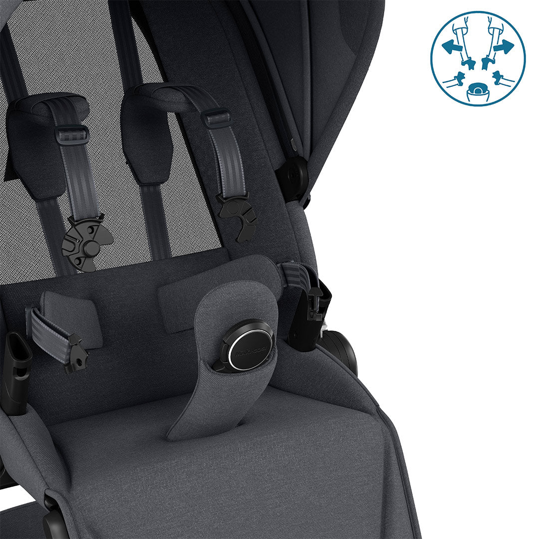  Maxi-Cosi Fame Pushchair - Twillic Graphite、mySite、merchandisen