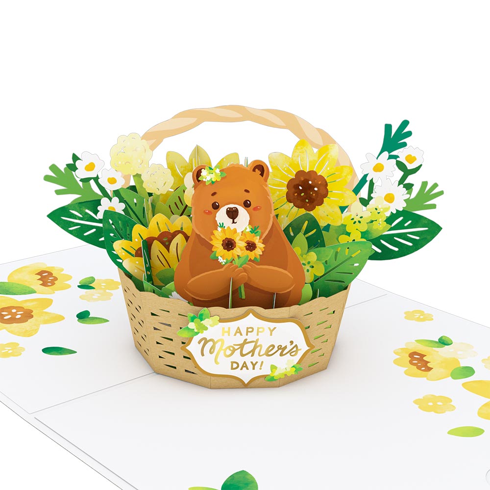 Mama Bear Mother's Day Pop-Up Card、mySite、solidvoid