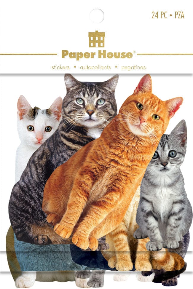  Die Cut Scrapbook Sticker Pack - Cats、mySite、ghnorth